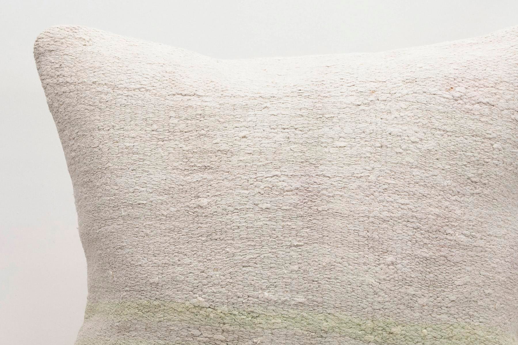 20x20 inches (50x50 cm) Kilim Pillow | KILIM WHOLESALE - Vintage Handmade Pillows - Vintage Handmade Kilim Rugs - It is 100% wool. Artistic and historical rugs. Old handwoven rugs. - Online hand woven rugs and kilim cushions sales. Shipping to a