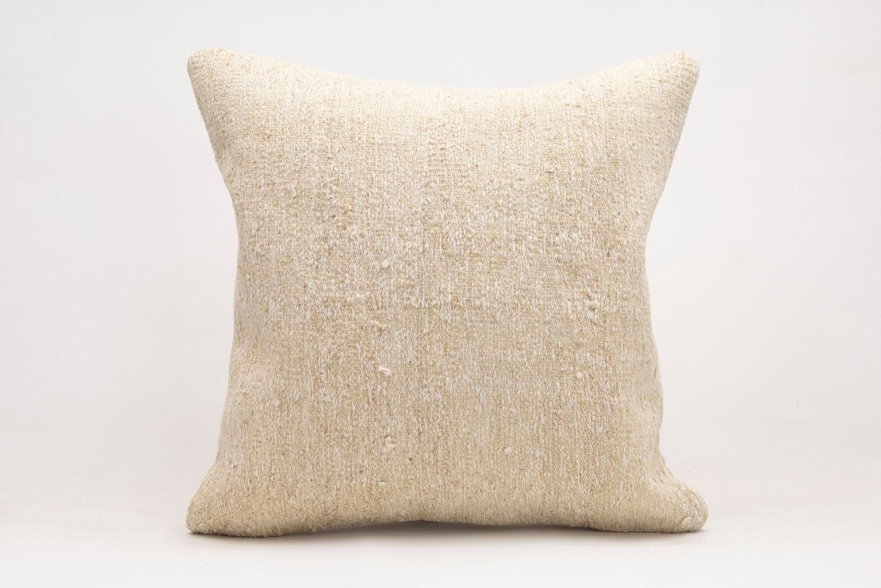 20x20 inches (50x50 cm) Kilim Pillow | KILIM WHOLESALE - Vintage Handmade Pillows - Vintage Handmade Kilim Rugs - It is 100% wool. Artistic and historical rugs. Old handwoven rugs. - Online hand woven rugs and kilim cushions sales. Shipping to a