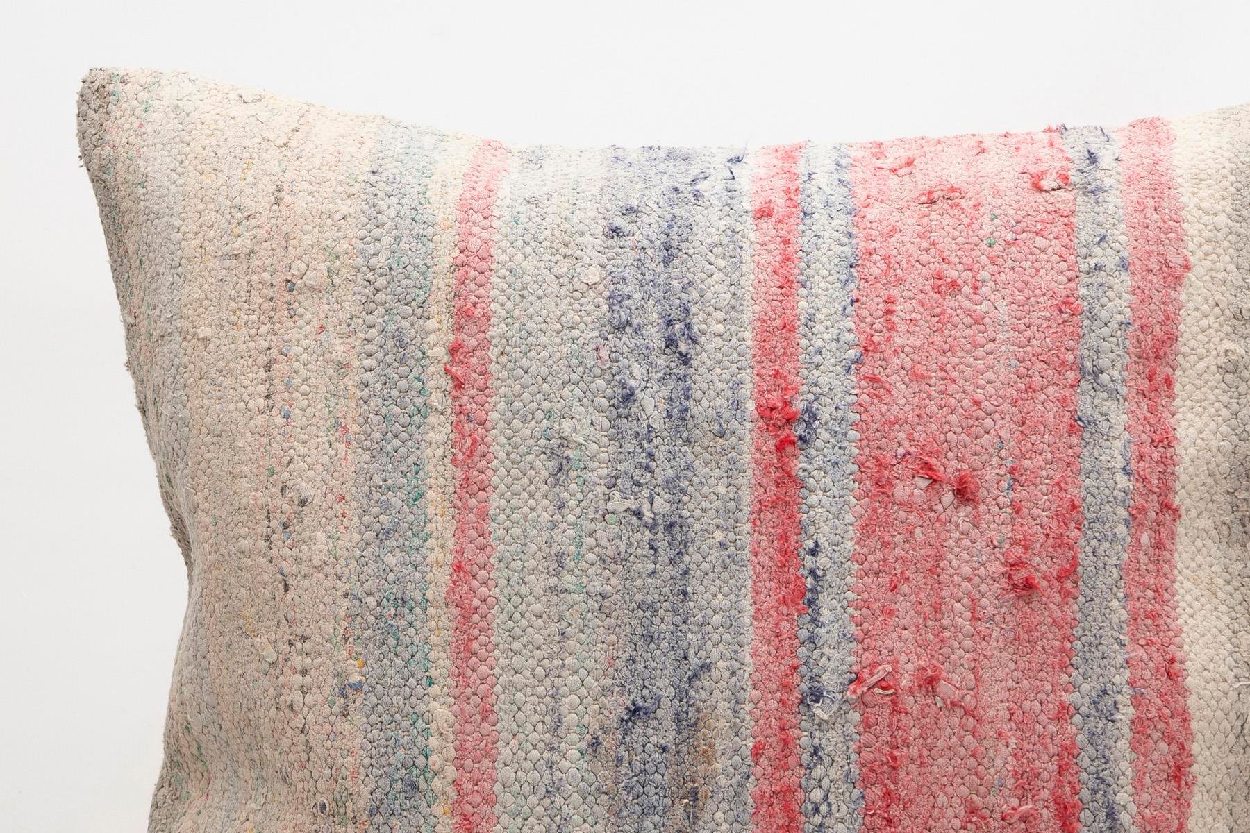 20x20 inches (50x50 cm) Kilim Pillow | KILIM WHOLESALE - Vintage Handmade Pillows - Vintage Handmade Kilim Rugs - It is 100% wool. Artistic and historical rugs. Old handwoven rugs. - Online hand woven rugs and kilim cushions sales. Shipping to a