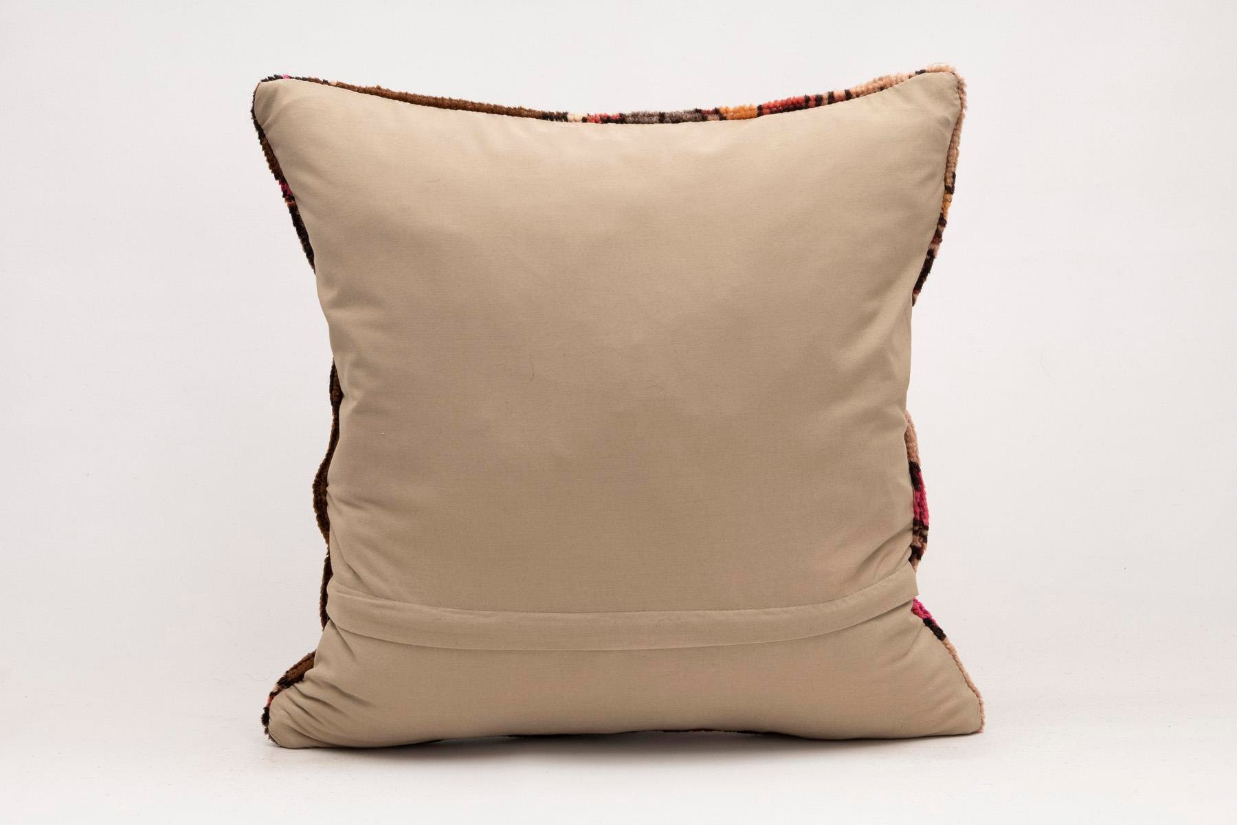 20x20 inches (50x50 cm) Kilim Pillow | KILIM WHOLESALE - Vintage Handmade Pillows - Vintage Handmade Kilim Rugs - It is 100% wool. Artistic and historical rugs. Old handwoven rugs. - Online hand woven rugs and kilim cushions sales. Shipping to a
