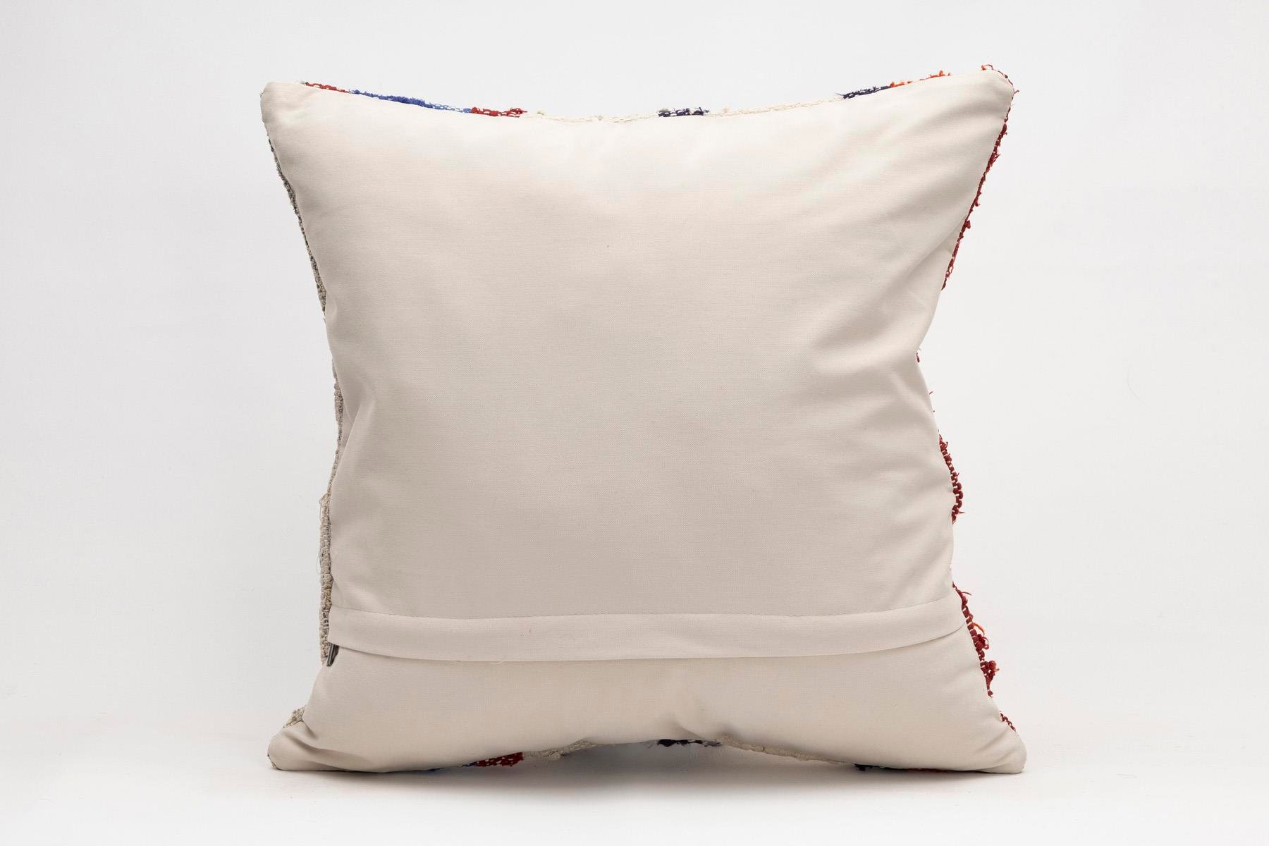 20x20 inches (50x50 cm) Kilim Pillow | KILIM WHOLESALE - Vintage Handmade Pillows - Vintage Handmade Kilim Rugs - It is 100% wool. Artistic and historical rugs. Old handwoven rugs. - Online hand woven rugs and kilim cushions sales. Shipping to a