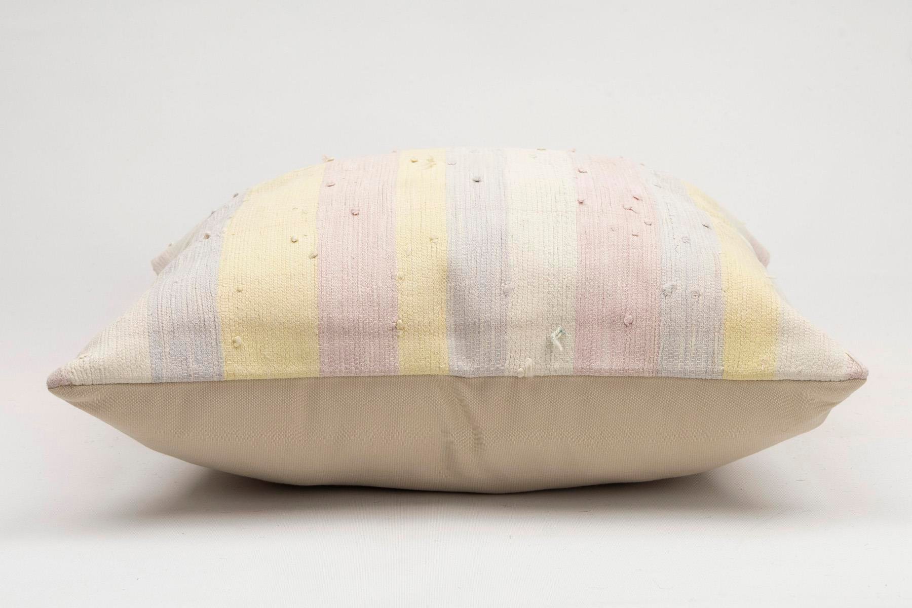 20x20 inches (50x50 cm) Kilim Pillow | KILIM WHOLESALE - Vintage Handmade Pillows - Vintage Handmade Kilim Rugs - It is 100% wool. Artistic and historical rugs. Old handwoven rugs. - Online hand woven rugs and kilim cushions sales. Shipping to a