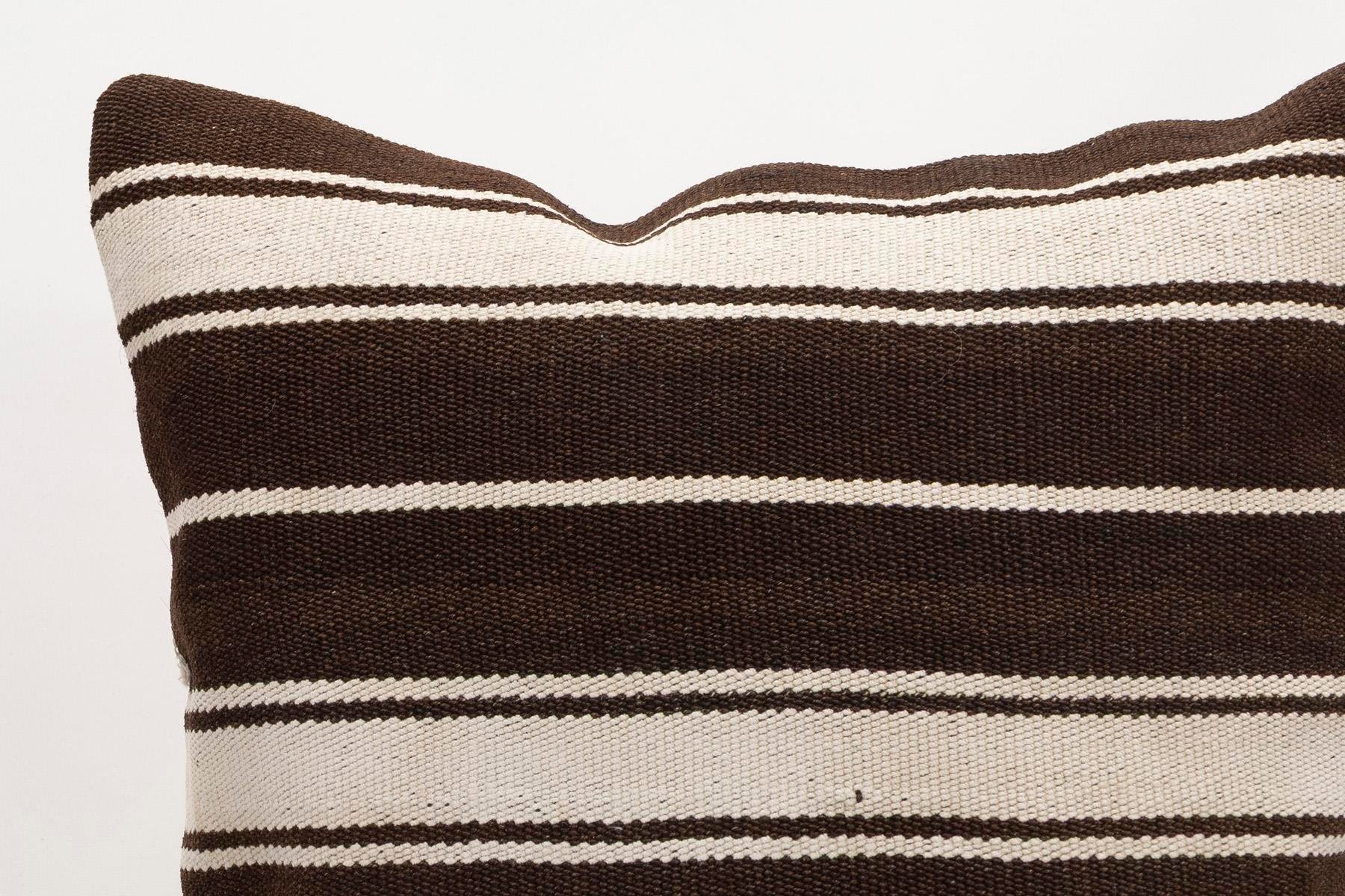 20x20 inches (50x50 cm) Kilim Pillow | KILIM WHOLESALE - Vintage Handmade Pillows - Vintage Handmade Kilim Rugs - It is 100% wool. Artistic and historical rugs. Old handwoven rugs. - Online hand woven rugs and kilim cushions sales. Shipping to a