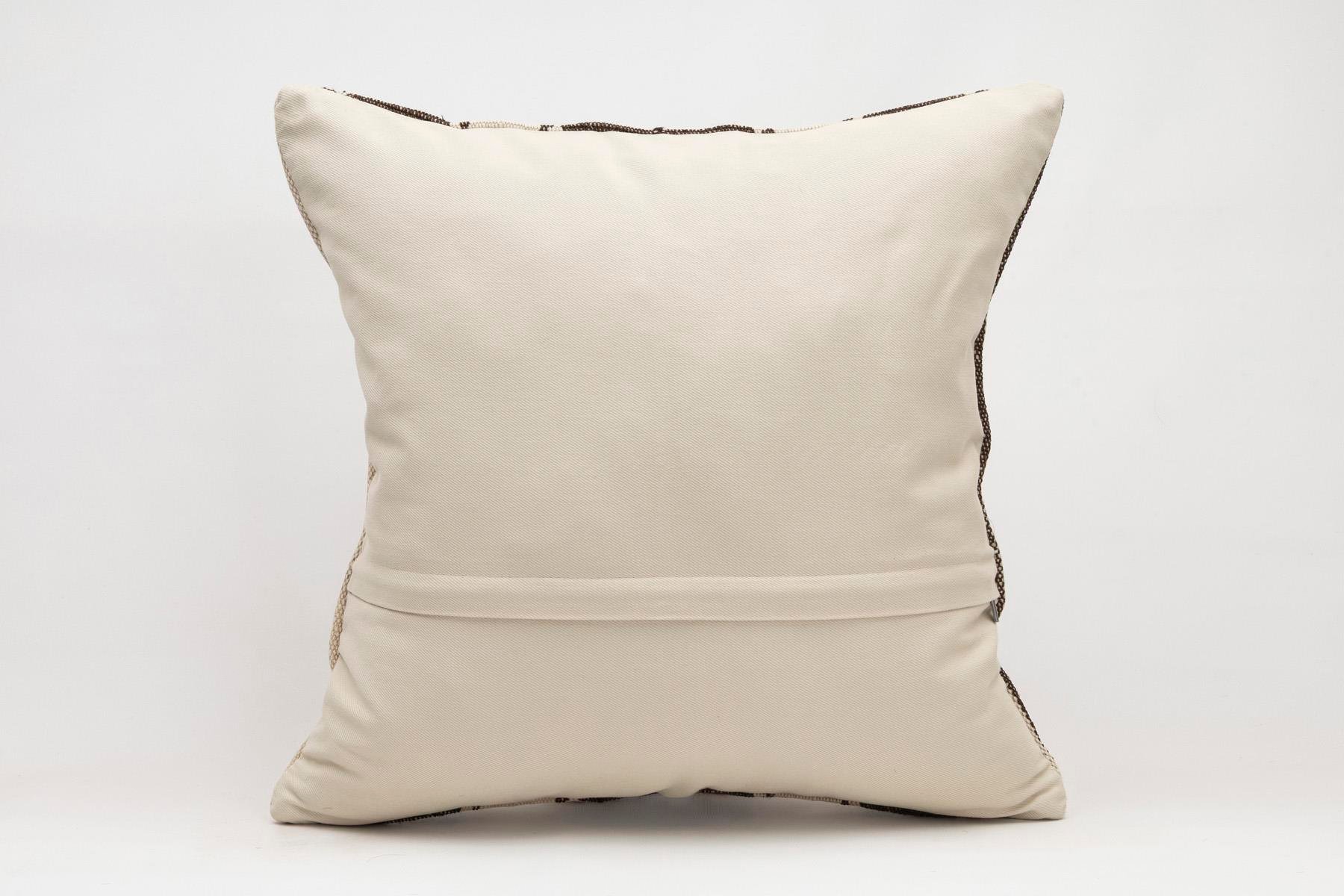 20x20 inches (50x50 cm) Kilim Pillow | KILIM WHOLESALE - Vintage Handmade Pillows - Vintage Handmade Kilim Rugs - It is 100% wool. Artistic and historical rugs. Old handwoven rugs. - Online hand woven rugs and kilim cushions sales. Shipping to a