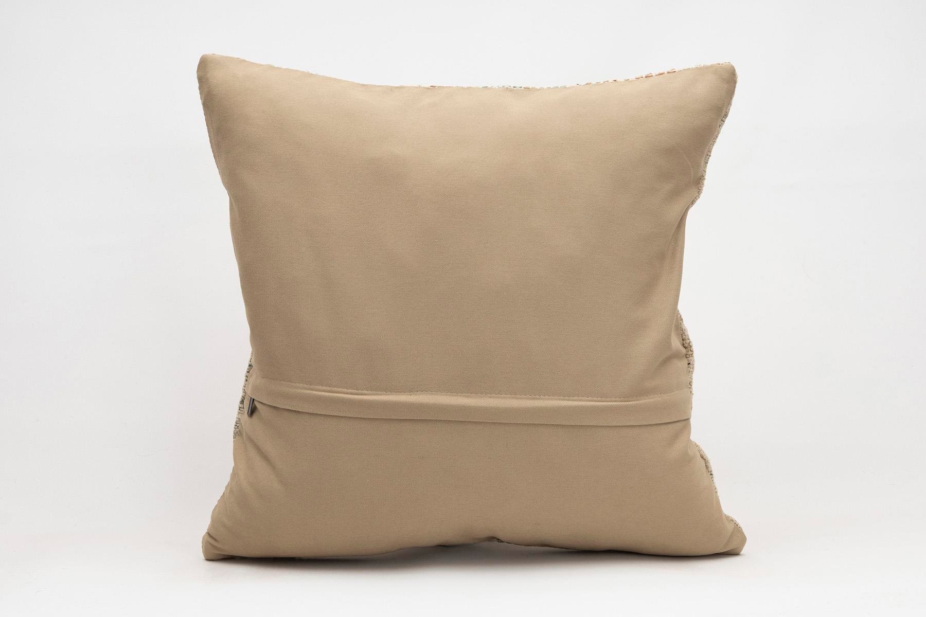 20x20 inches (50x50 cm) Kilim Pillow | KILIM WHOLESALE - Vintage Handmade Pillows - Vintage Handmade Kilim Rugs - It is 100% wool. Artistic and historical rugs. Old handwoven rugs. - Online hand woven rugs and kilim cushions sales. Shipping to a