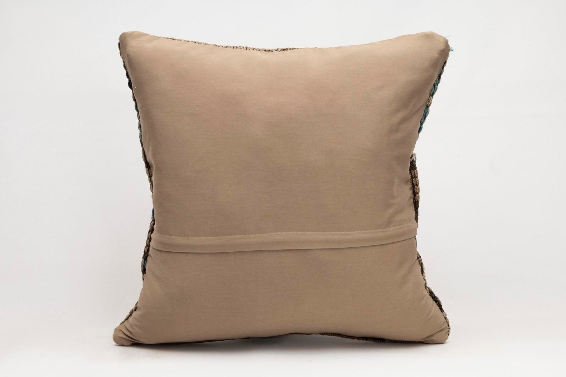 20x20 inches (50x50 cm) Kilim Pillow | KILIM WHOLESALE - Vintage Handmade Pillows - Vintage Handmade Kilim Rugs - It is 100% wool. Artistic and historical rugs. Old handwoven rugs. - Online hand woven rugs and kilim cushions sales. Shipping to a