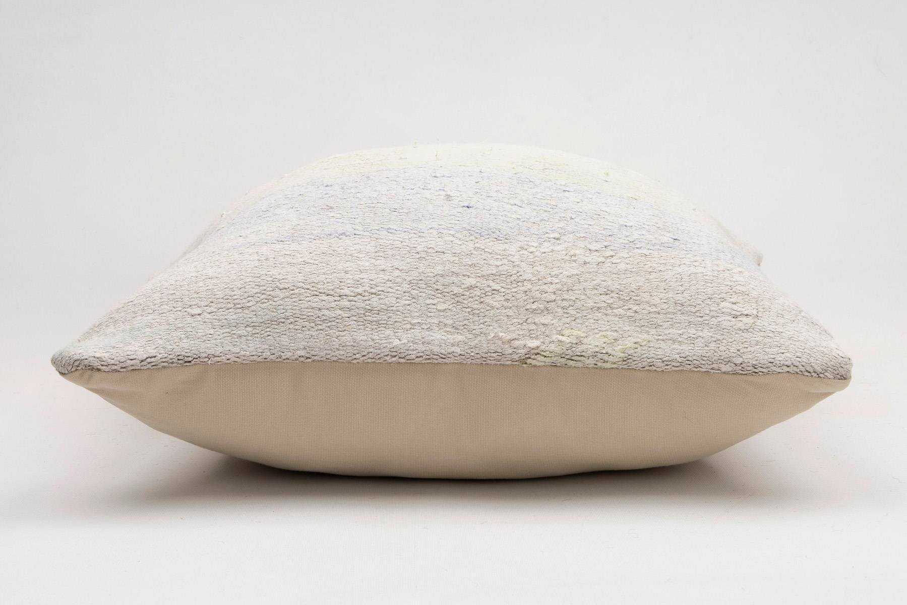 20x20 inches (50x50 cm) Kilim Pillow | KILIM WHOLESALE - Vintage Handmade Pillows - Vintage Handmade Kilim Rugs - It is 100% wool. Artistic and historical rugs. Old handwoven rugs. - Online hand woven rugs and kilim cushions sales. Shipping to a