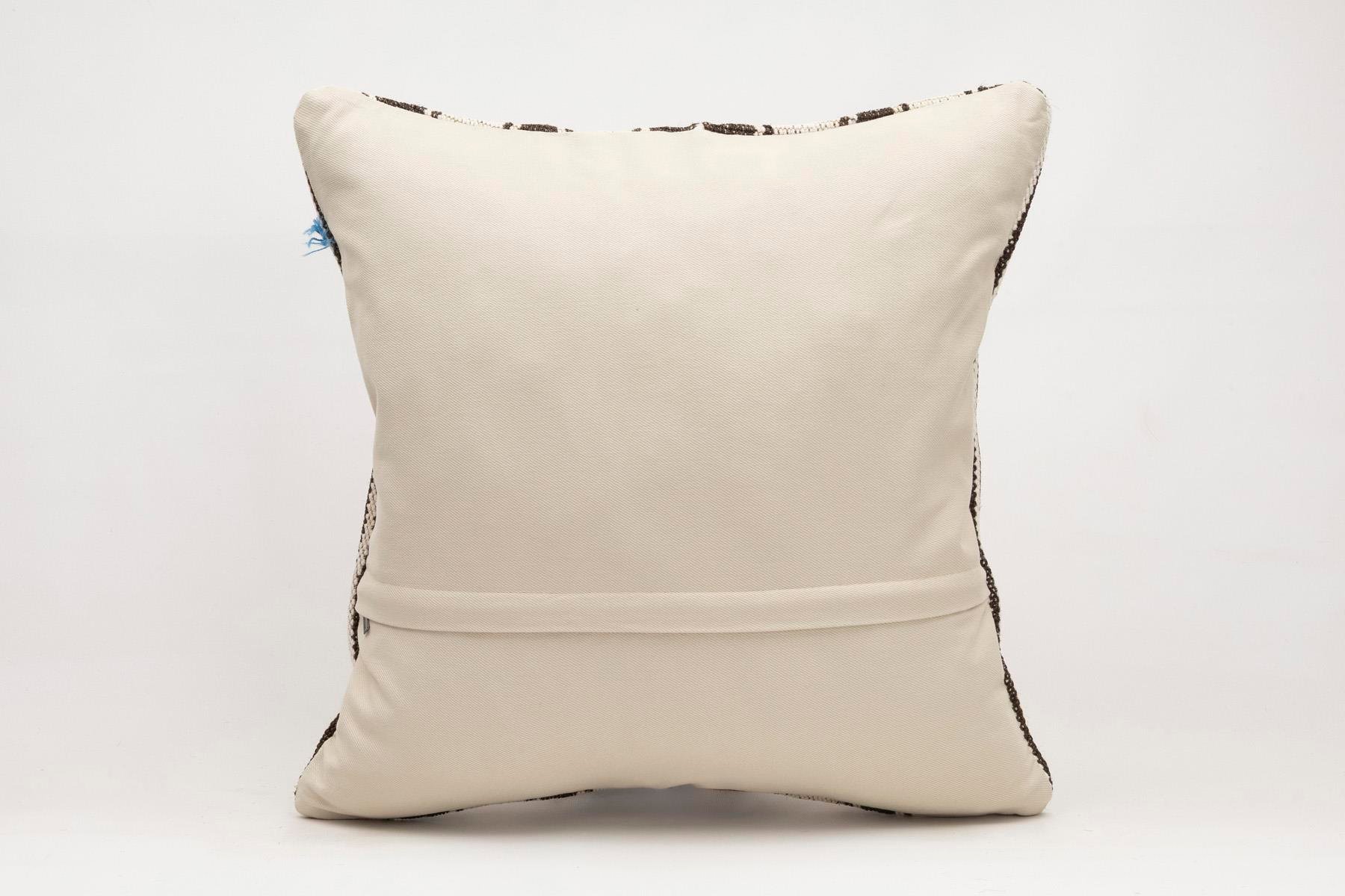 20x20 inches (50x50 cm) Kilim Pillow | KILIM WHOLESALE - Vintage Handmade Pillows - Vintage Handmade Kilim Rugs - It is 100% wool. Artistic and historical rugs. Old handwoven rugs. - Online hand woven rugs and kilim cushions sales. Shipping to a