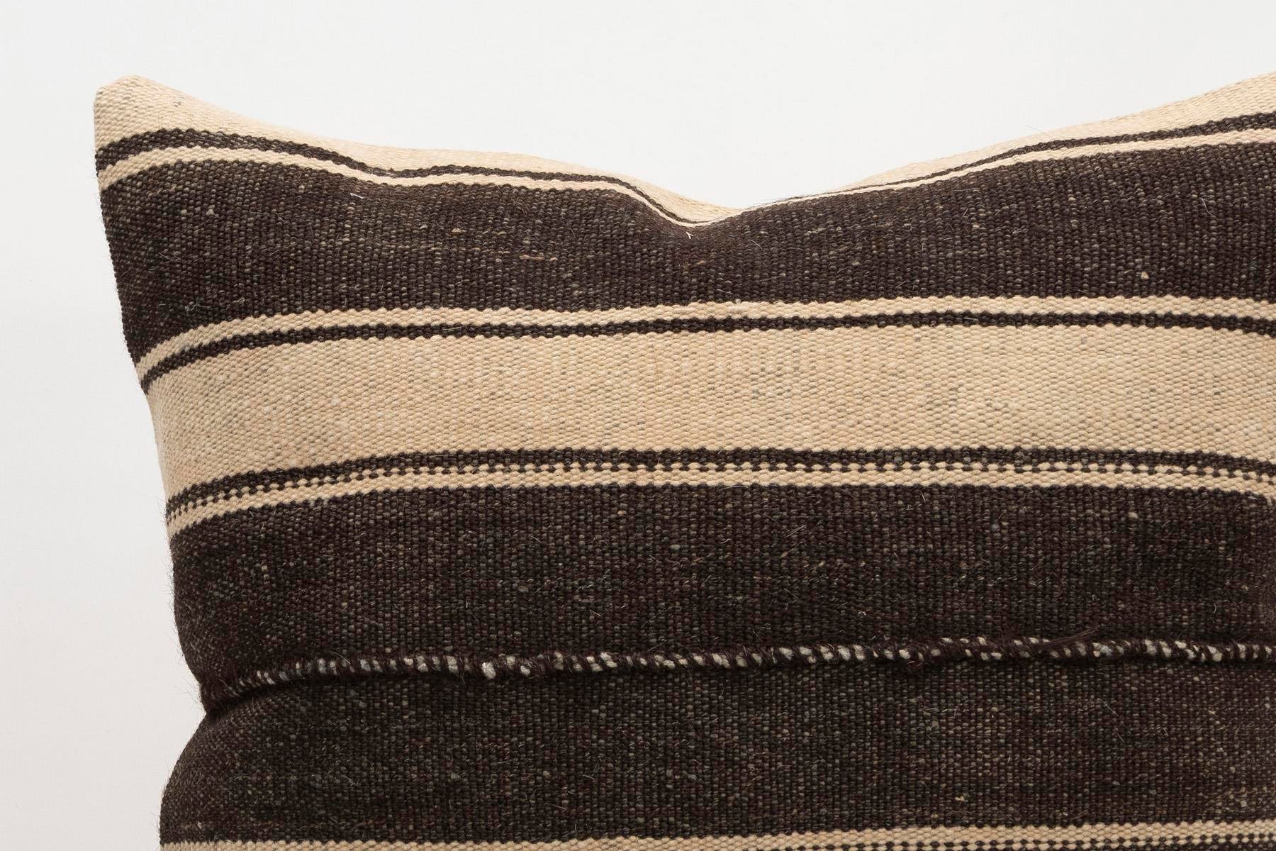 20x20 inches (50x50 cm) Kilim Pillow | KILIM WHOLESALE - Vintage Handmade Pillows - Vintage Handmade Kilim Rugs - It is 100% wool. Artistic and historical rugs. Old handwoven rugs. - Online hand woven rugs and kilim cushions sales. Shipping to a