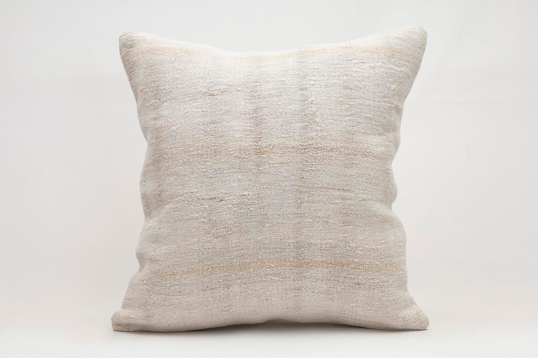 20x20 inches (50x50 cm) Kilim Pillow | KILIM WHOLESALE - Vintage Handmade Pillows - Vintage Handmade Kilim Rugs - It is 100% wool. Artistic and historical rugs. Old handwoven rugs. - Online hand woven rugs and kilim cushions sales. Shipping to a