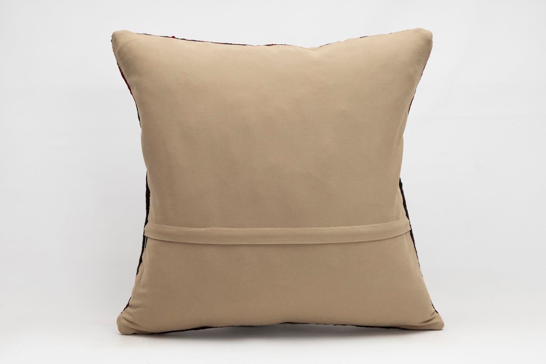 20x20 inches (50x50 cm) Kilim Pillow | KILIM WHOLESALE - Vintage Handmade Pillows - Vintage Handmade Kilim Rugs - It is 100% wool. Artistic and historical rugs. Old handwoven rugs. - Online hand woven rugs and kilim cushions sales. Shipping to a