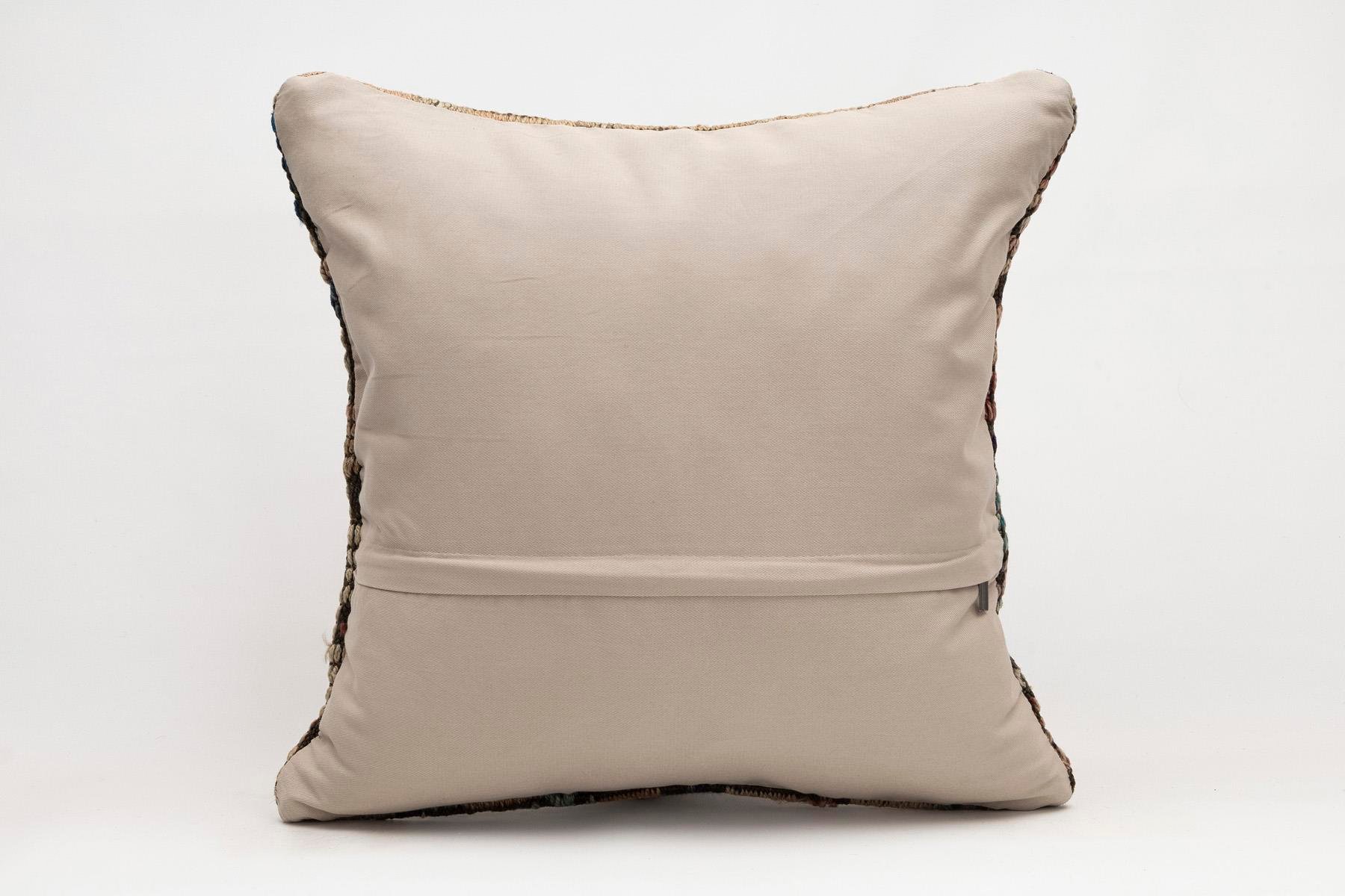 20x20 inches (50x50 cm) Kilim Pillow | KILIM WHOLESALE - Vintage Handmade Pillows - Vintage Handmade Kilim Rugs - It is 100% wool. Artistic and historical rugs. Old handwoven rugs. - Online hand woven rugs and kilim cushions sales. Shipping to a