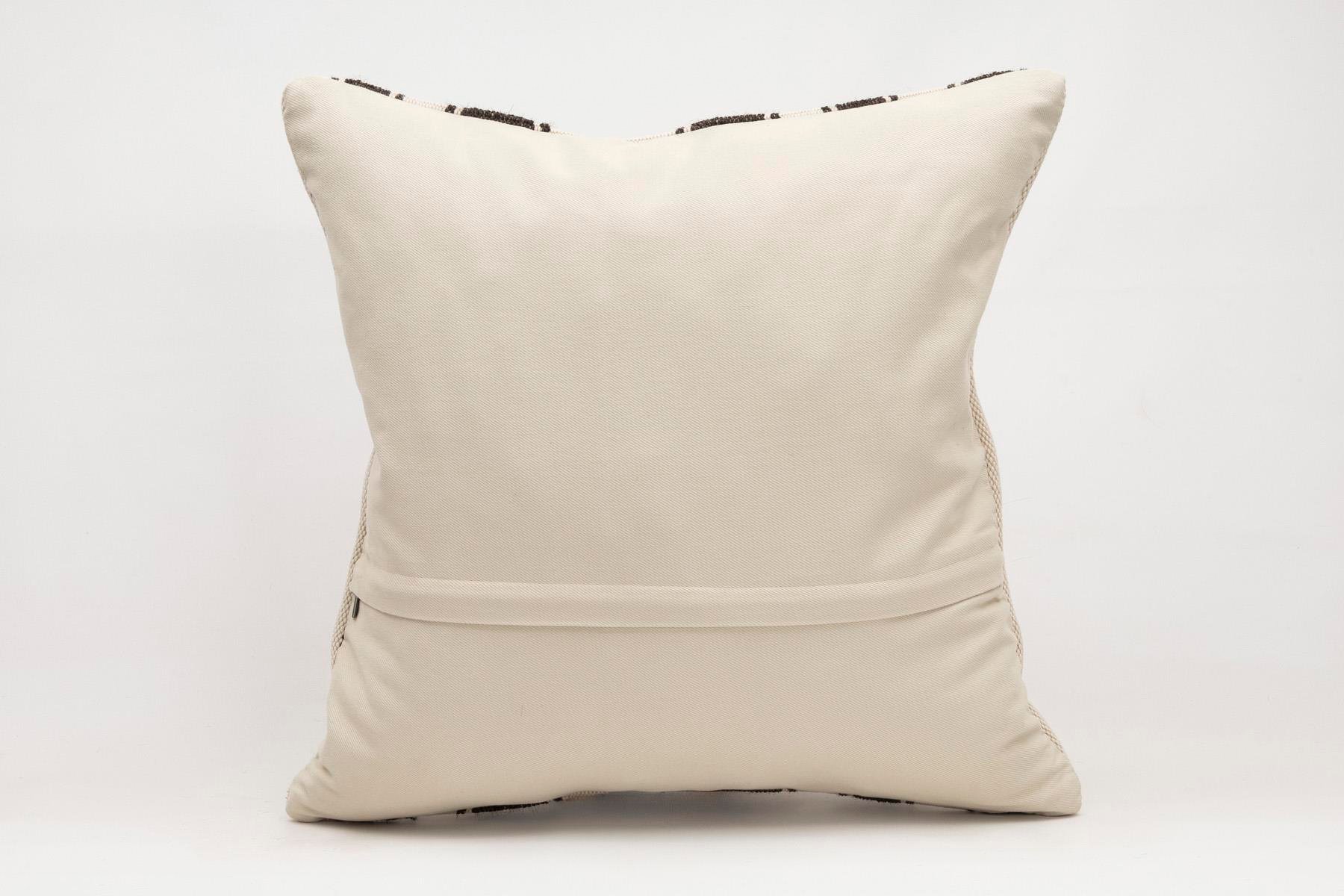 20x20 inches (50x50 cm) Kilim Pillow | KILIM WHOLESALE - Vintage Handmade Pillows - Vintage Handmade Kilim Rugs - It is 100% wool. Artistic and historical rugs. Old handwoven rugs. - Online hand woven rugs and kilim cushions sales. Shipping to a