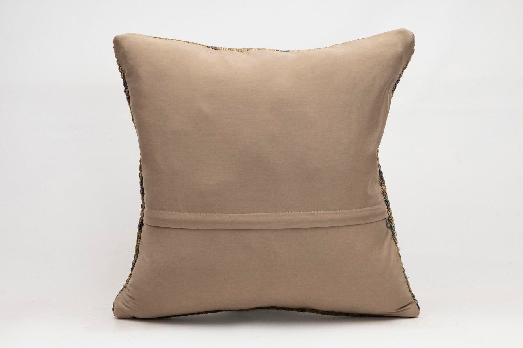 20x20 inches (50x50 cm) Kilim Pillow | KILIM WHOLESALE - Vintage Handmade Pillows - Vintage Handmade Kilim Rugs - It is 100% wool. Artistic and historical rugs. Old handwoven rugs. - Online hand woven rugs and kilim cushions sales. Shipping to a