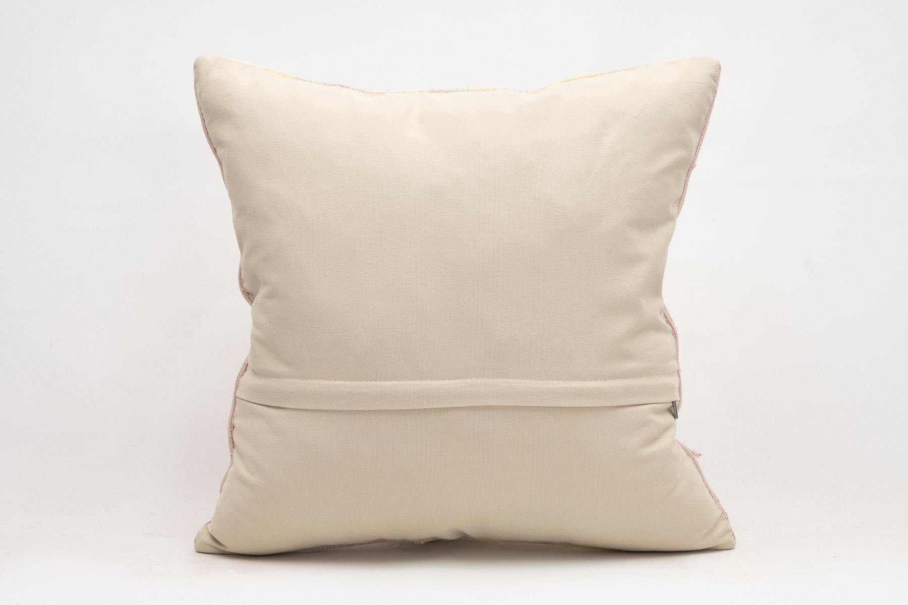 20x20 inches (50x50 cm) Kilim Pillow | KILIM WHOLESALE - Vintage Handmade Pillows - Vintage Handmade Kilim Rugs - It is 100% wool. Artistic and historical rugs. Old handwoven rugs. - Online hand woven rugs and kilim cushions sales. Shipping to a