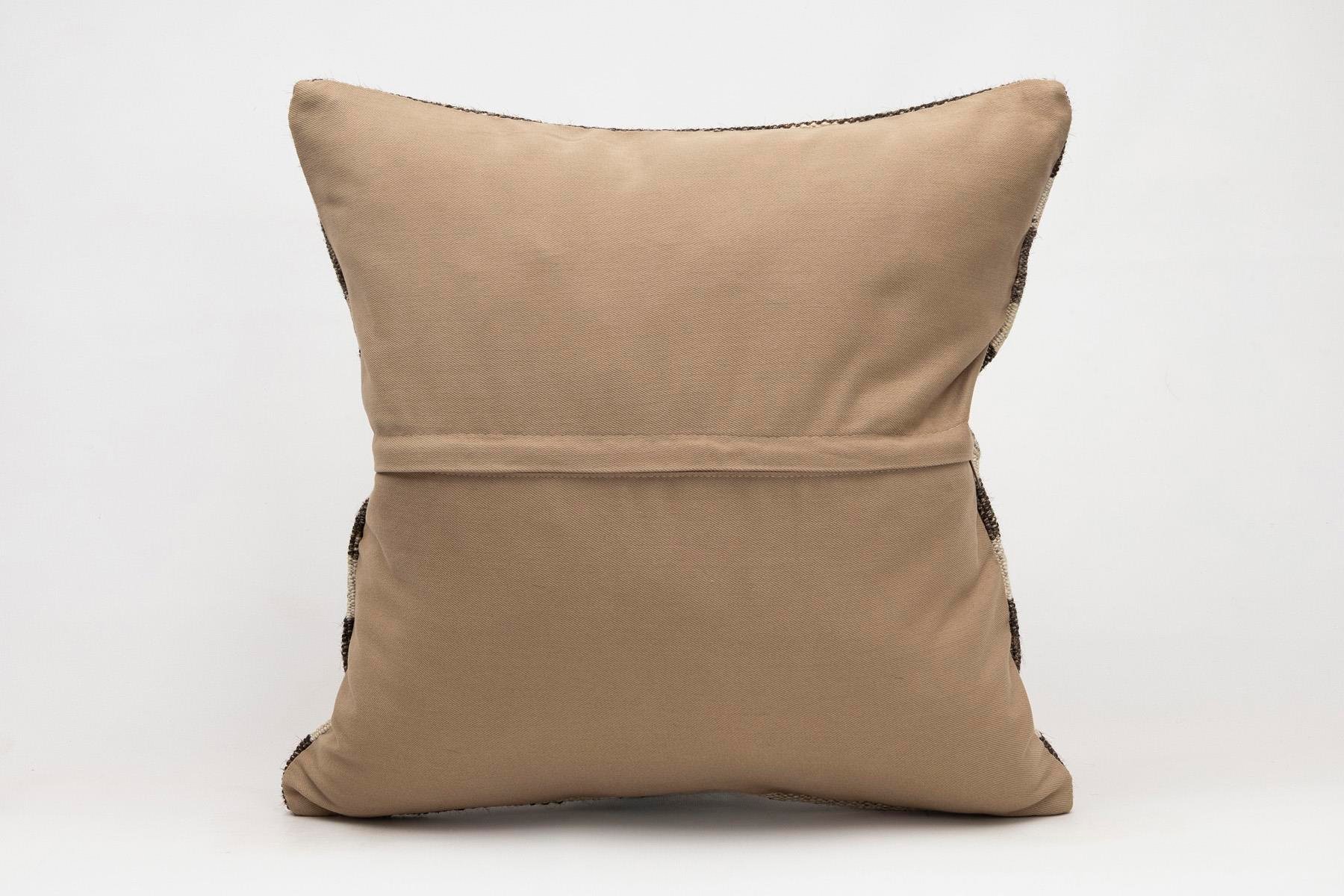 20x20 inches (50x50 cm) Kilim Pillow | KILIM WHOLESALE - Vintage Handmade Pillows - Vintage Handmade Kilim Rugs - It is 100% wool. Artistic and historical rugs. Old handwoven rugs. - Online hand woven rugs and kilim cushions sales. Shipping to a