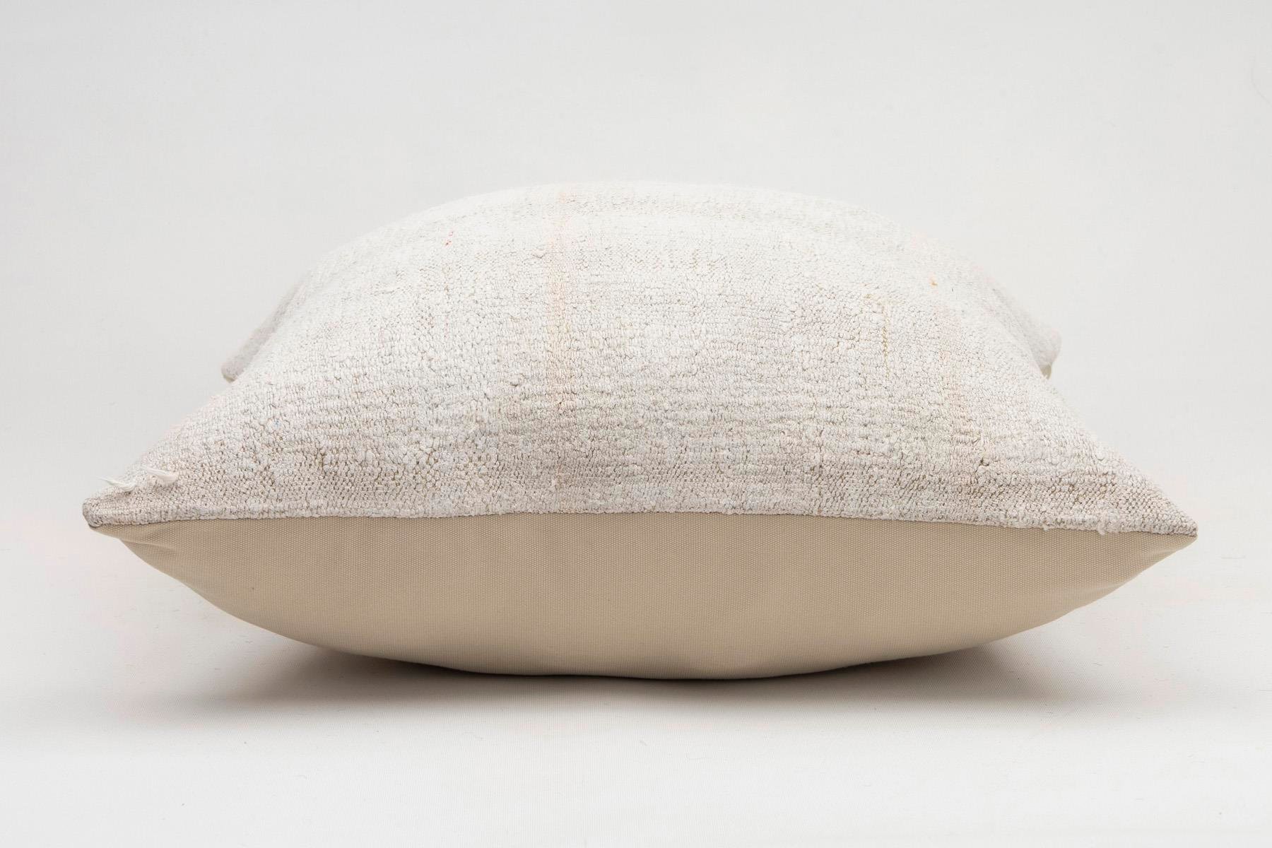 20x20 inches (50x50 cm) Kilim Pillow | KILIM WHOLESALE - Vintage Handmade Pillows - Vintage Handmade Kilim Rugs - It is 100% wool. Artistic and historical rugs. Old handwoven rugs. - Online hand woven rugs and kilim cushions sales. Shipping to a