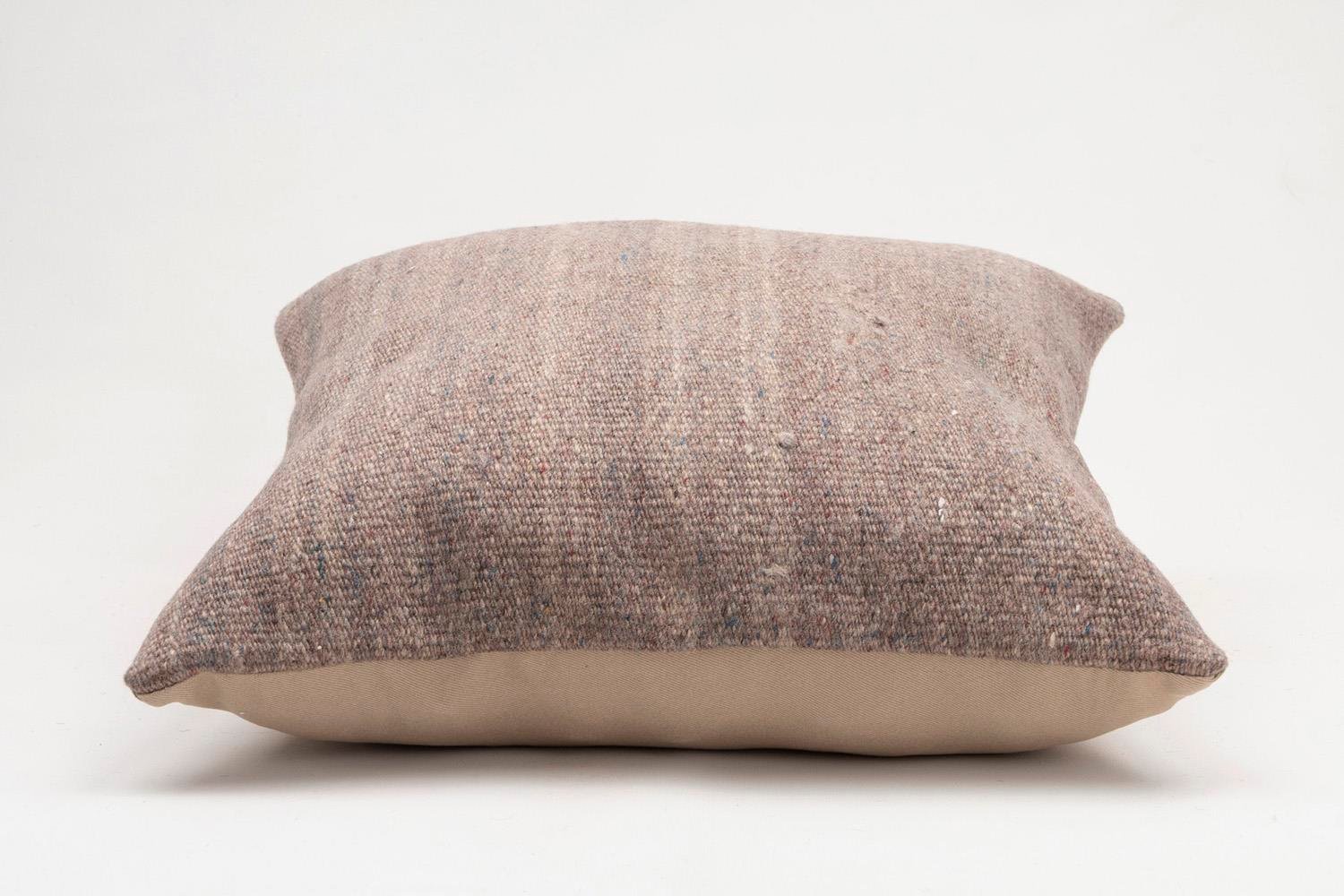 20x20 inches (50x50 cm) Kilim Pillow | KILIM WHOLESALE - Vintage Handmade Pillows - Vintage Handmade Kilim Rugs - It is 100% wool. Artistic and historical rugs. Old handwoven rugs. - Online hand woven rugs and kilim cushions sales. Shipping to a