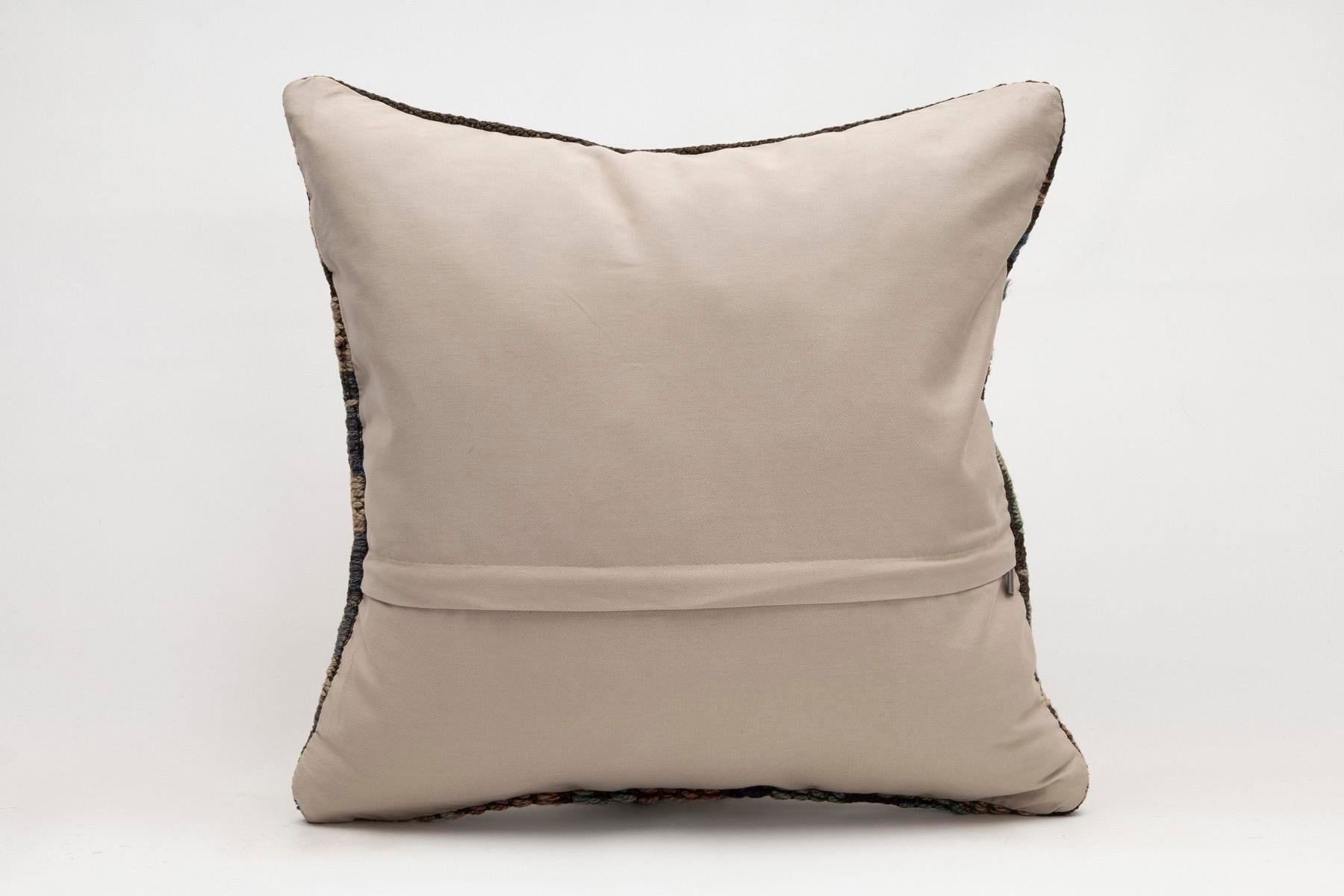 20x20 inches (50x50 cm) Kilim Pillow | KILIM WHOLESALE - Vintage Handmade Pillows - Vintage Handmade Kilim Rugs - It is 100% wool. Artistic and historical rugs. Old handwoven rugs. - Online hand woven rugs and kilim cushions sales. Shipping to a