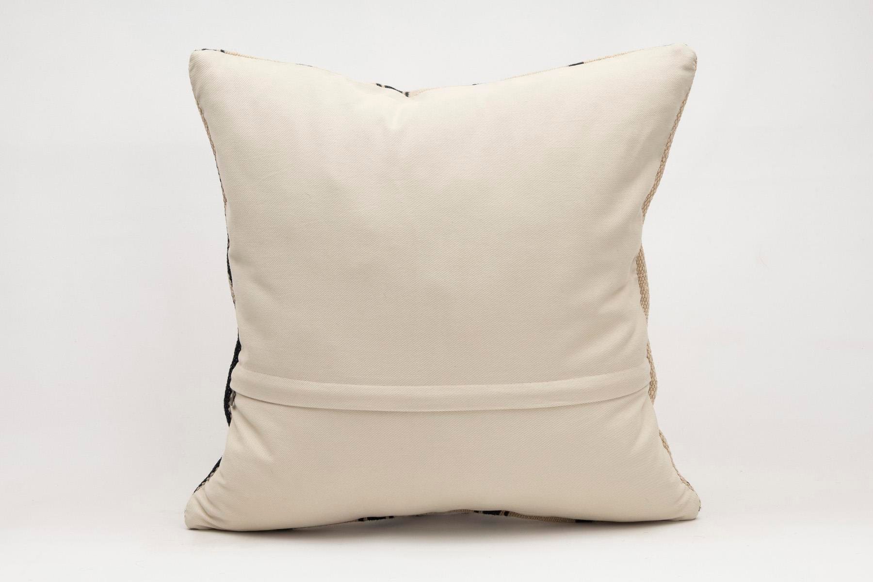 20x20 inches (50x50 cm) Kilim Pillow | KILIM WHOLESALE - Vintage Handmade Pillows - Vintage Handmade Kilim Rugs - It is 100% wool. Artistic and historical rugs. Old handwoven rugs. - Online hand woven rugs and kilim cushions sales. Shipping to a