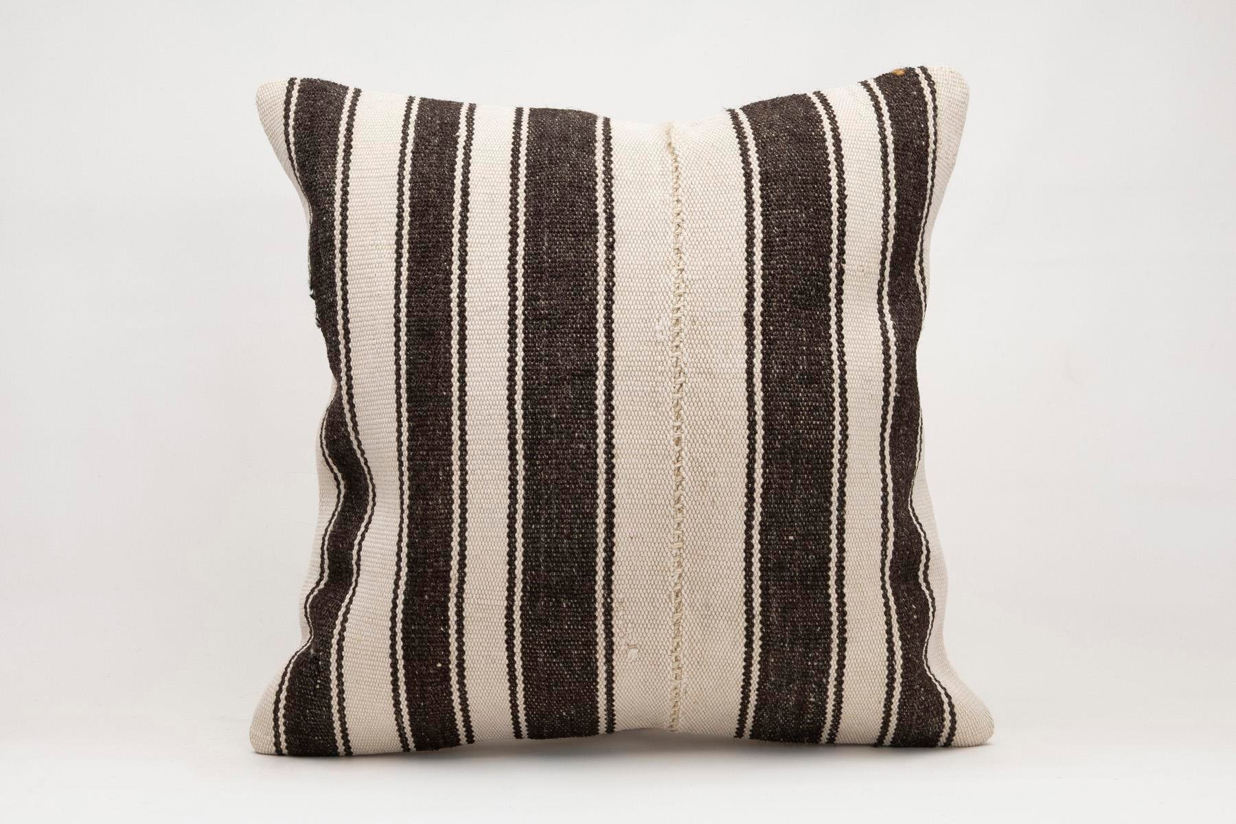 20x20 inches (50x50 cm) Kilim Pillow | KILIM WHOLESALE - Vintage Handmade Pillows - Vintage Handmade Kilim Rugs - It is 100% wool. Artistic and historical rugs. Old handwoven rugs. - Online hand woven rugs and kilim cushions sales. Shipping to a