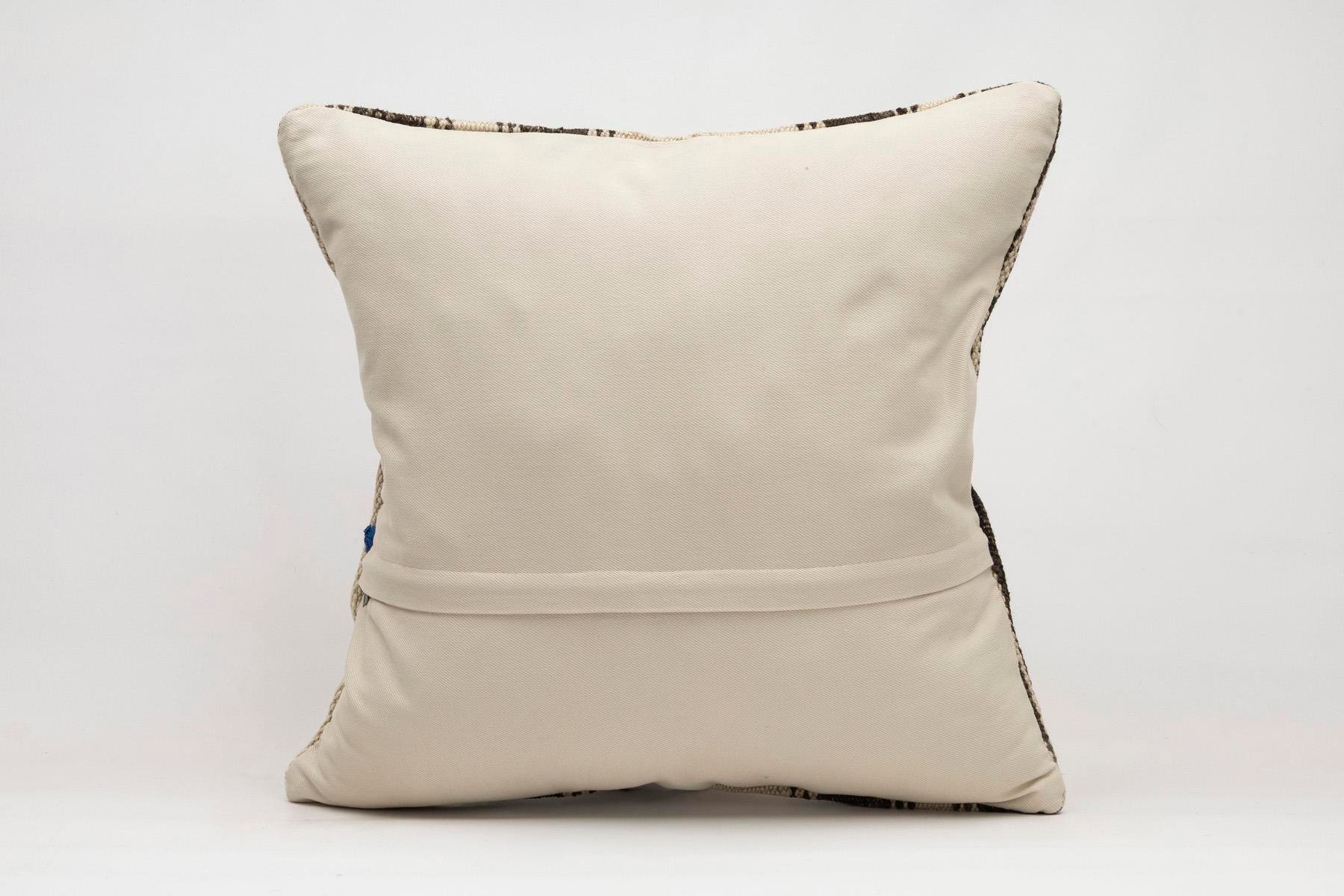 20x20 inches (50x50 cm) Kilim Pillow | KILIM WHOLESALE - Vintage Handmade Pillows - Vintage Handmade Kilim Rugs - It is 100% wool. Artistic and historical rugs. Old handwoven rugs. - Online hand woven rugs and kilim cushions sales. Shipping to a