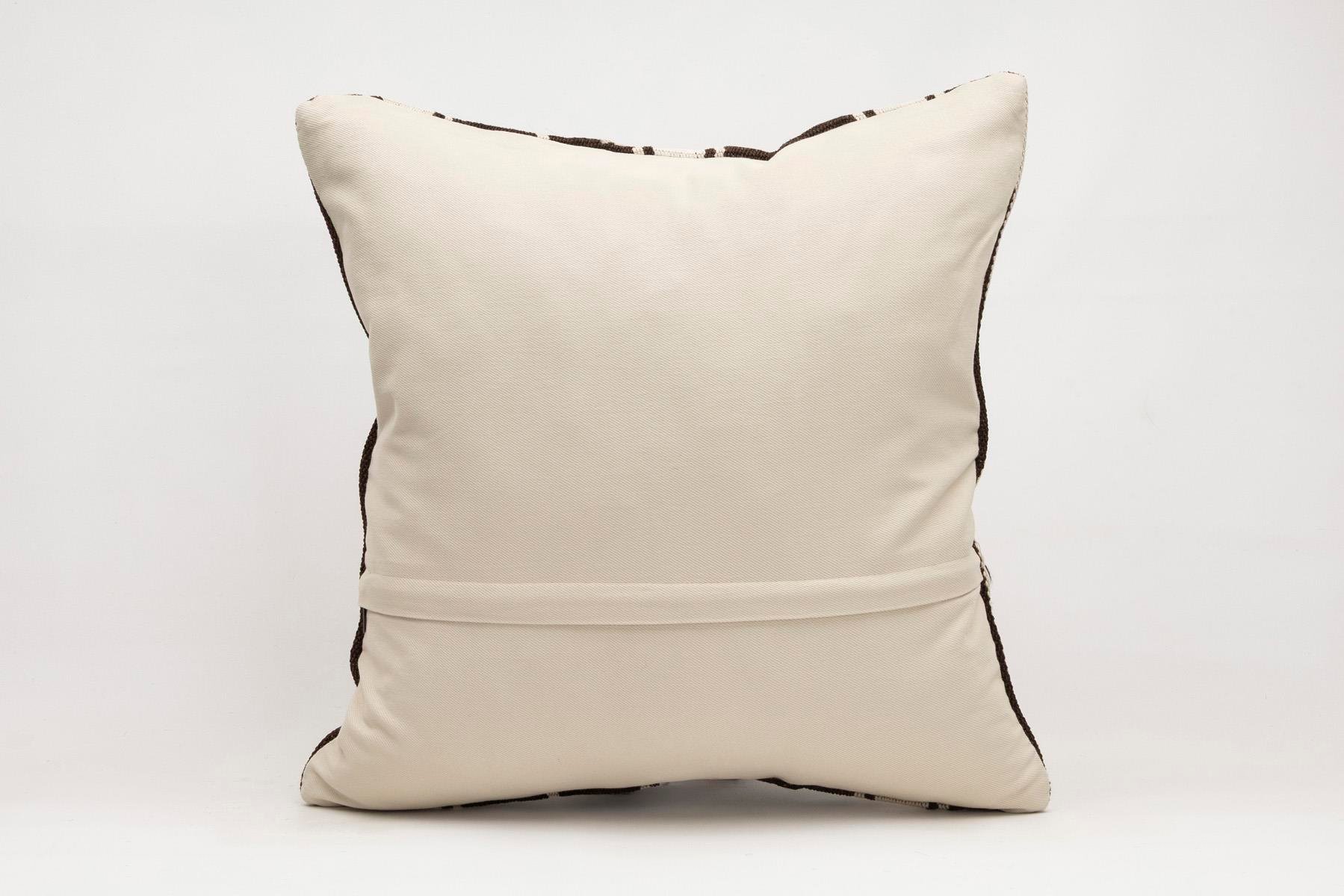 20x20 inches (50x50 cm) Kilim Pillow | KILIM WHOLESALE - Vintage Handmade Pillows - Vintage Handmade Kilim Rugs - It is 100% wool. Artistic and historical rugs. Old handwoven rugs. - Online hand woven rugs and kilim cushions sales. Shipping to a