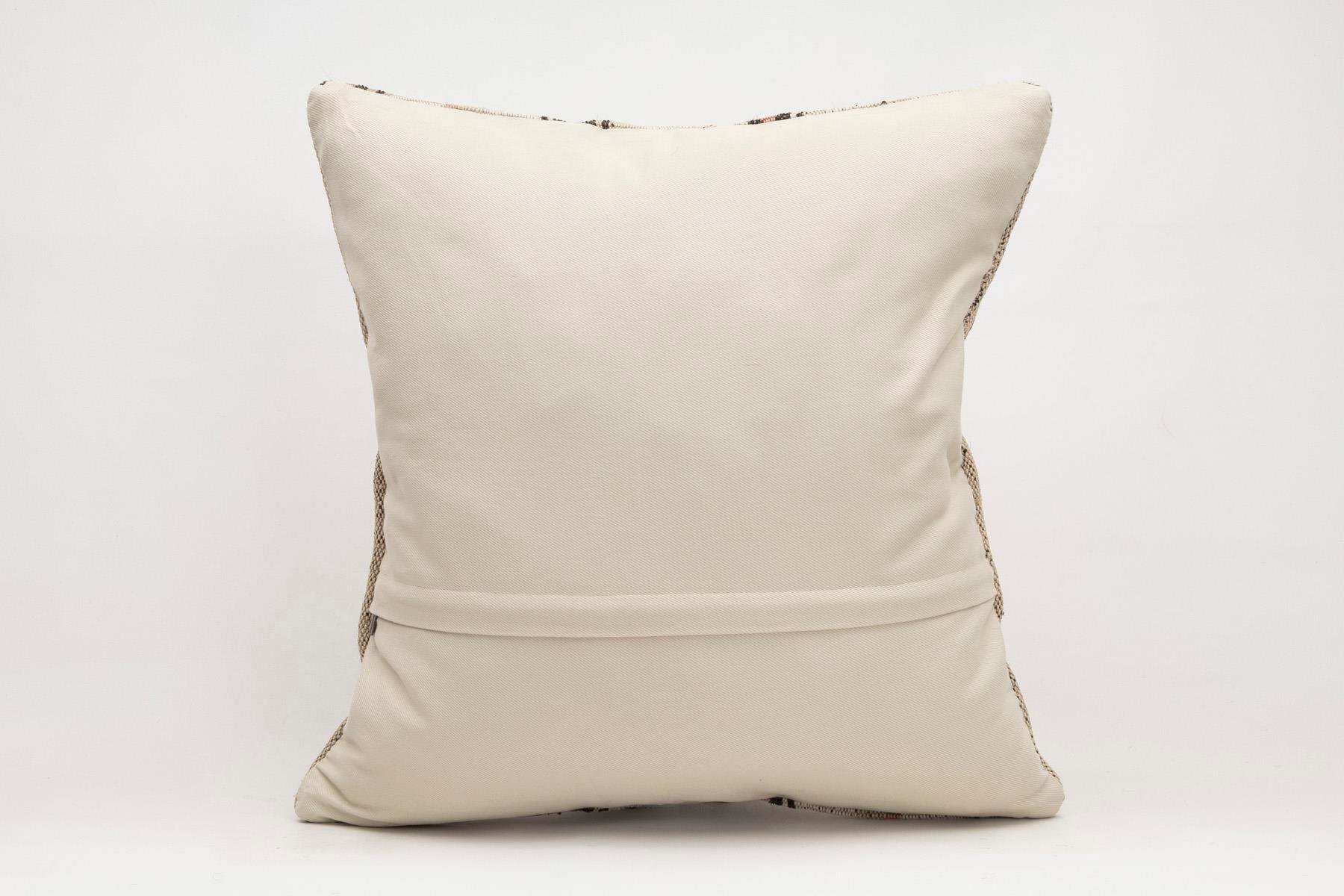 20x20 inches (50x50 cm) Kilim Pillow | KILIM WHOLESALE - Vintage Handmade Pillows - Vintage Handmade Kilim Rugs - It is 100% wool. Artistic and historical rugs. Old handwoven rugs. - Online hand woven rugs and kilim cushions sales. Shipping to a