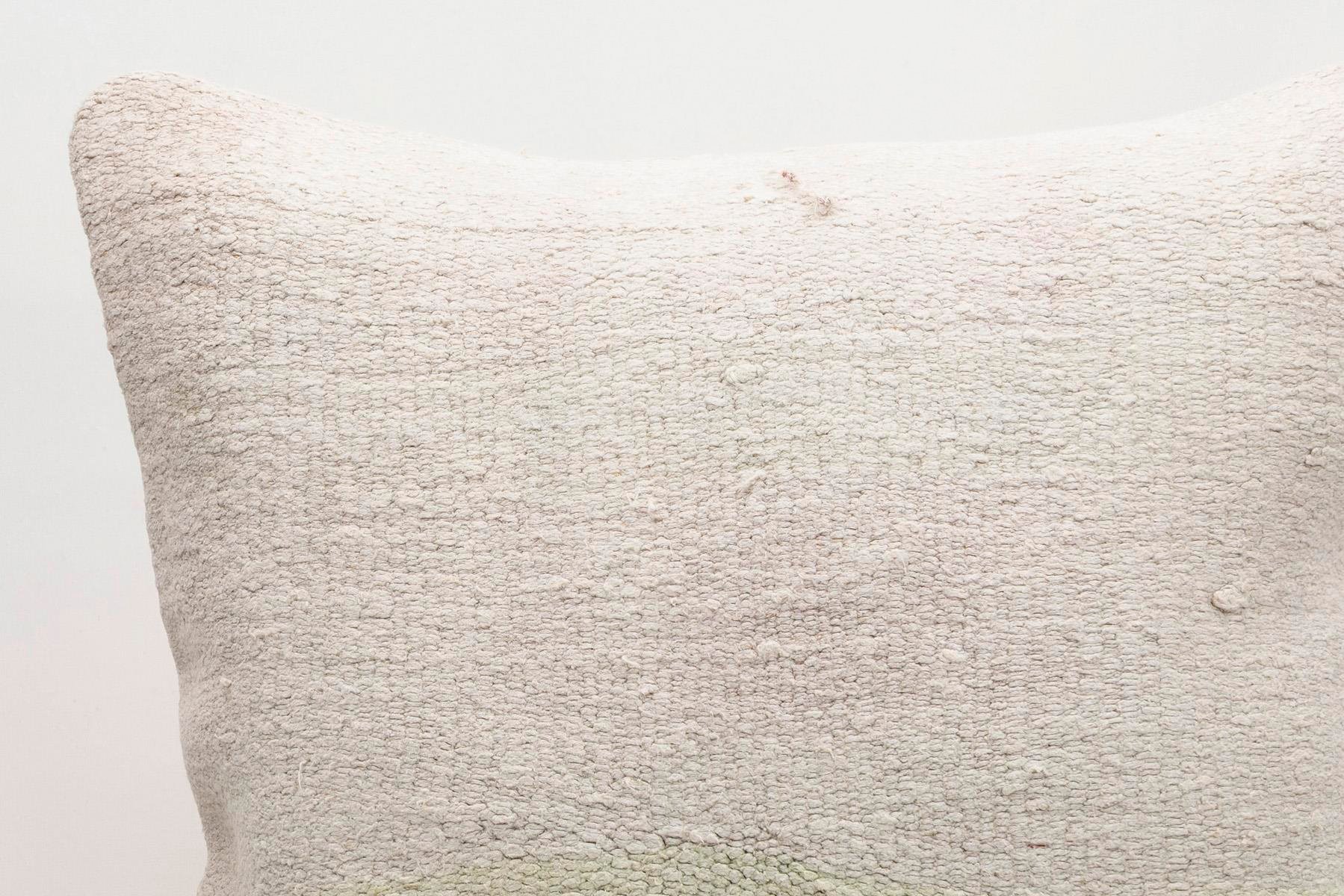 20x20 inches (50x50 cm) Kilim Pillow | KILIM WHOLESALE - Vintage Handmade Pillows - Vintage Handmade Kilim Rugs - It is 100% wool. Artistic and historical rugs. Old handwoven rugs. - Online hand woven rugs and kilim cushions sales. Shipping to a