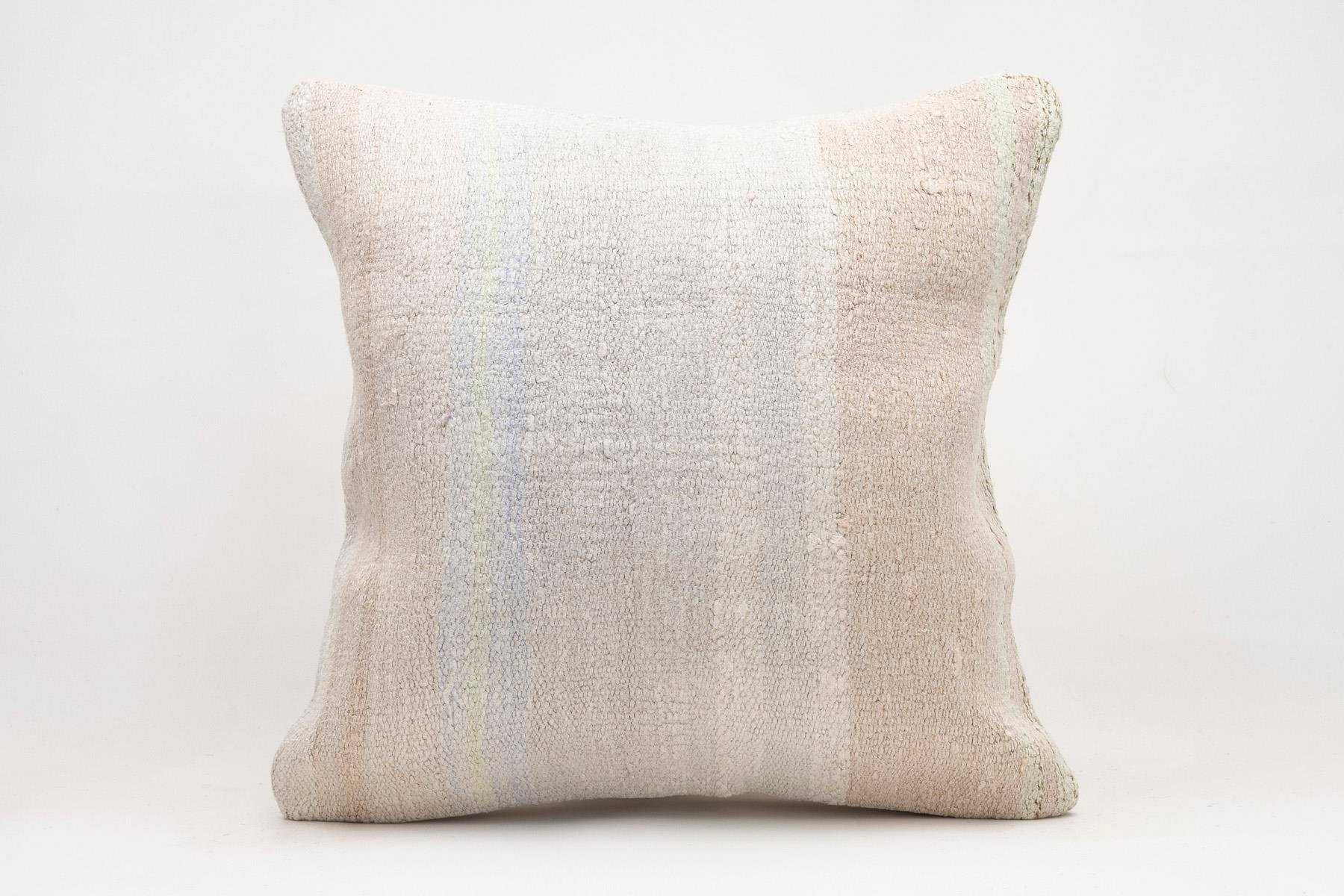 20x20 inches (50x50 cm) Kilim Pillow | KILIM WHOLESALE - Vintage Handmade Pillows - Vintage Handmade Kilim Rugs - It is 100% wool. Artistic and historical rugs. Old handwoven rugs. - Online hand woven rugs and kilim cushions sales. Shipping to a