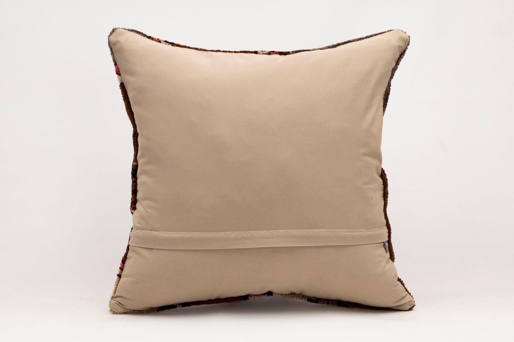 20x20 inches (50x50 cm) Kilim Pillow | KILIM WHOLESALE - Vintage Handmade Pillows - Vintage Handmade Kilim Rugs - It is 100% wool. Artistic and historical rugs. Old handwoven rugs. - Online hand woven rugs and kilim cushions sales. Shipping to a
