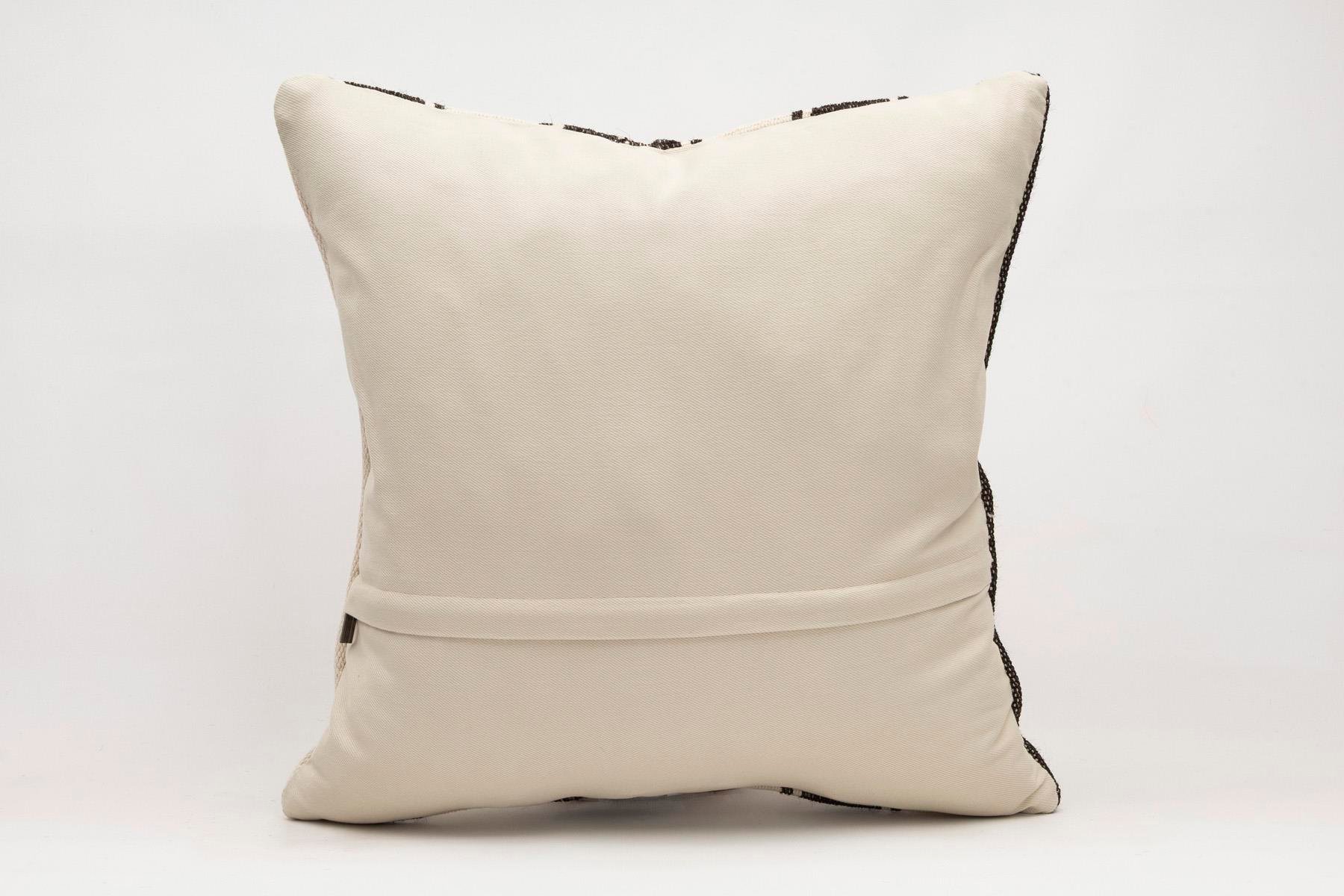 20x20 inches (50x50 cm) Kilim Pillow | KILIM WHOLESALE - Vintage Handmade Pillows - Vintage Handmade Kilim Rugs - It is 100% wool. Artistic and historical rugs. Old handwoven rugs. - Online hand woven rugs and kilim cushions sales. Shipping to a