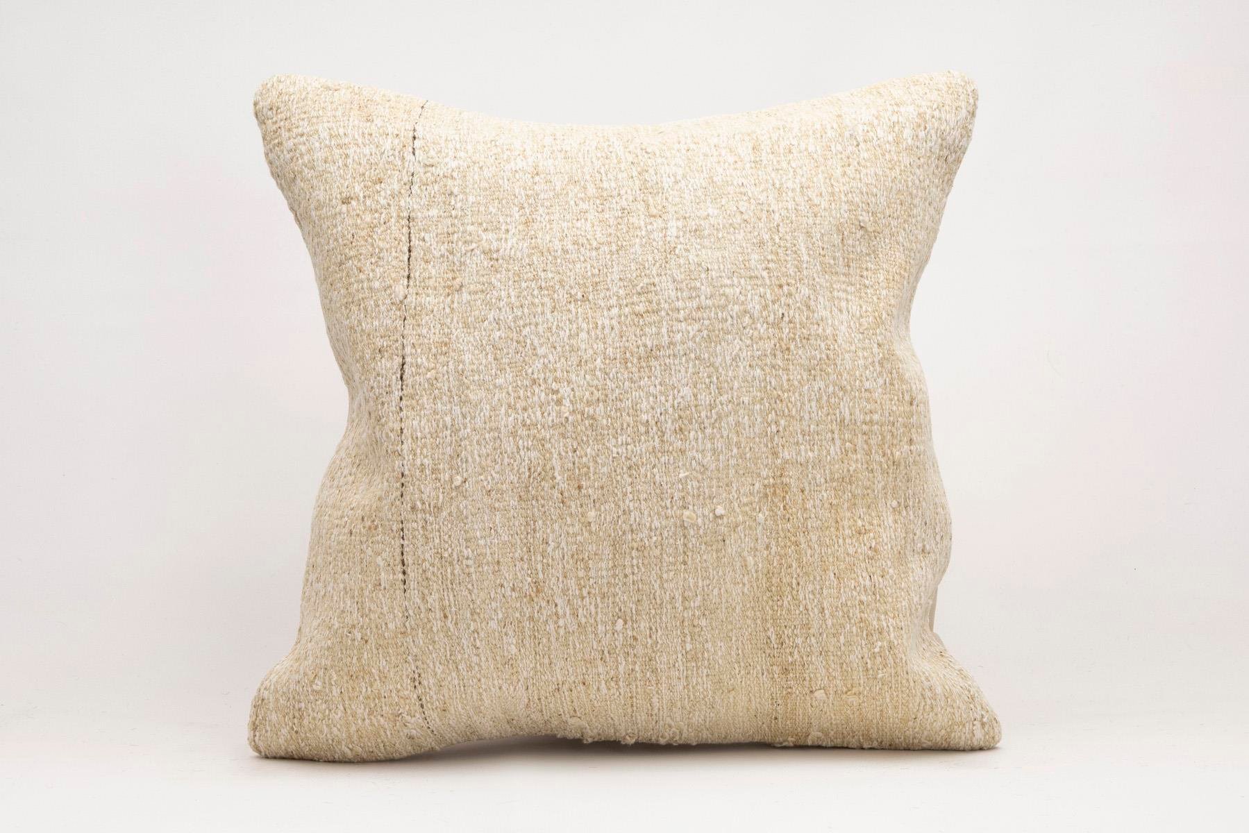 20x20 inches (50x50 cm) Kilim Pillow | KILIM WHOLESALE - Vintage Handmade Pillows - Vintage Handmade Kilim Rugs - It is 100% wool. Artistic and historical rugs. Old handwoven rugs. - Online hand woven rugs and kilim cushions sales. Shipping to a