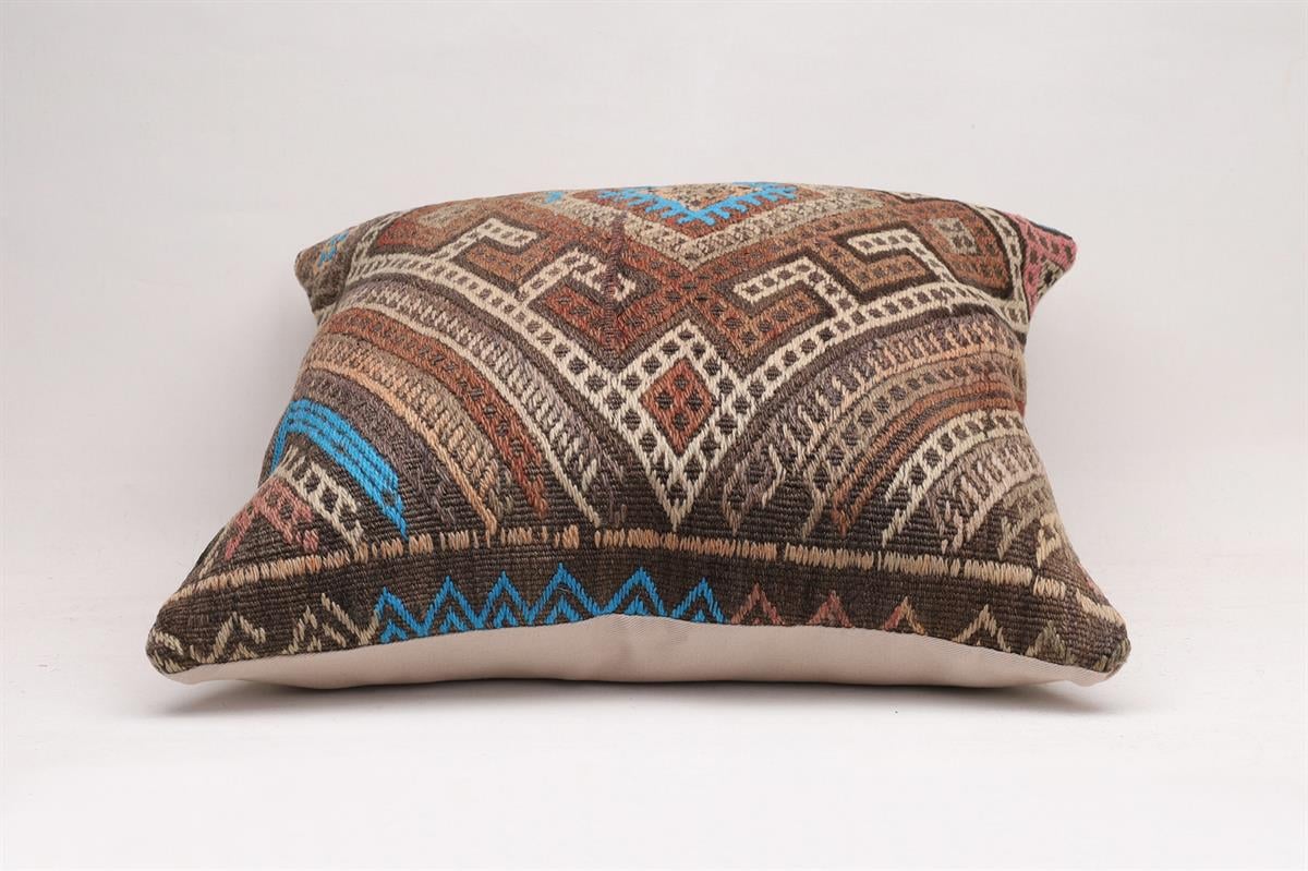 20''20'' (50x50 cm) Kilim Pillows - Vintage Handmade Kilim Pillows - Vintage Handmade Kilim Rugs - It is 100% wool. Artistic and historical rugs. Old handwoven rugs.