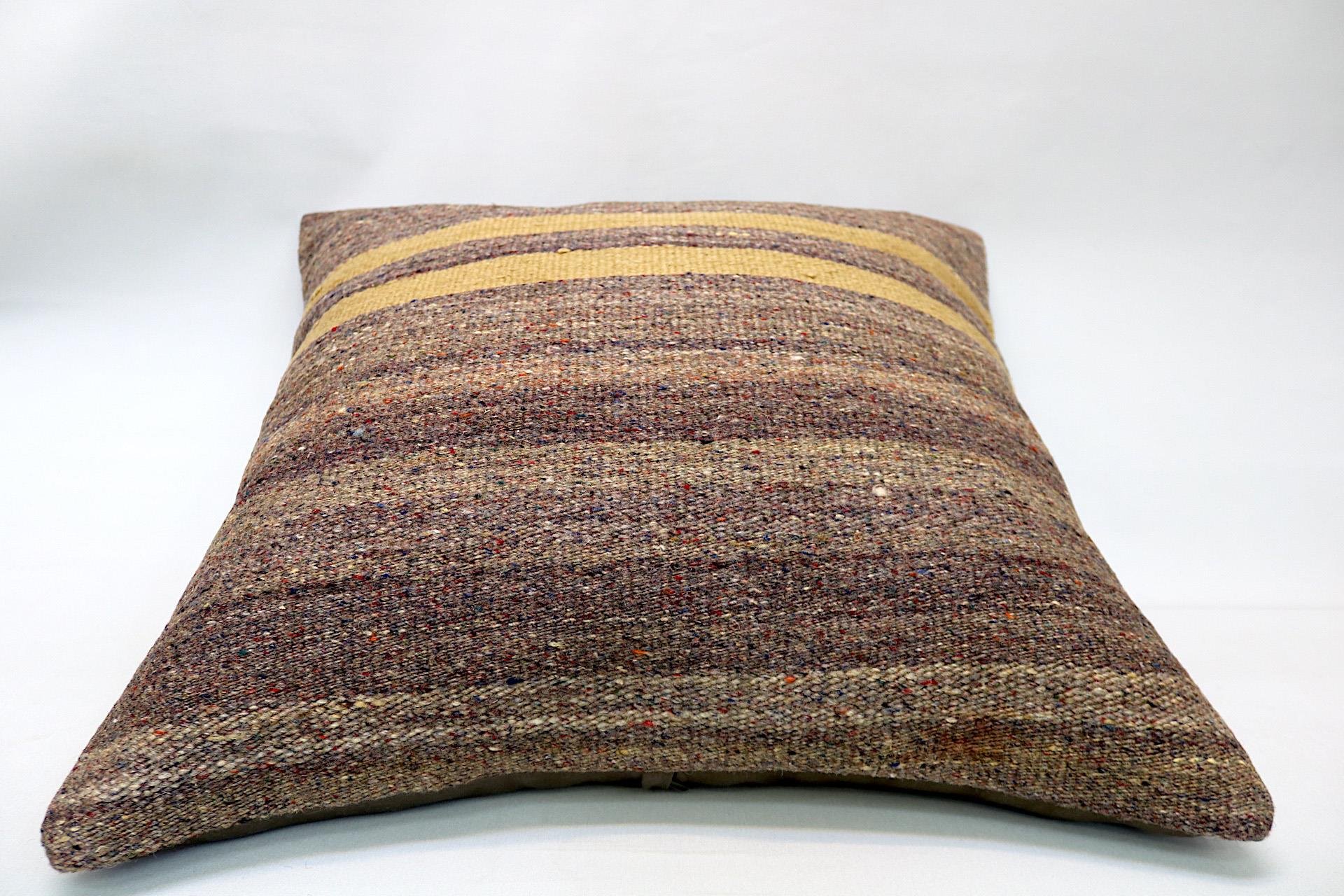 16x24 inches (40x60 cm) Kilim Pillow | KILIM WHOLESALE - Vintage Handmade Pillows - Vintage Handmade Kilim Rugs - It is 100% wool. Artistic and historical rugs. Old handwoven rugs. - Online hand woven rugs and kilim cushions sales. Shipping to a