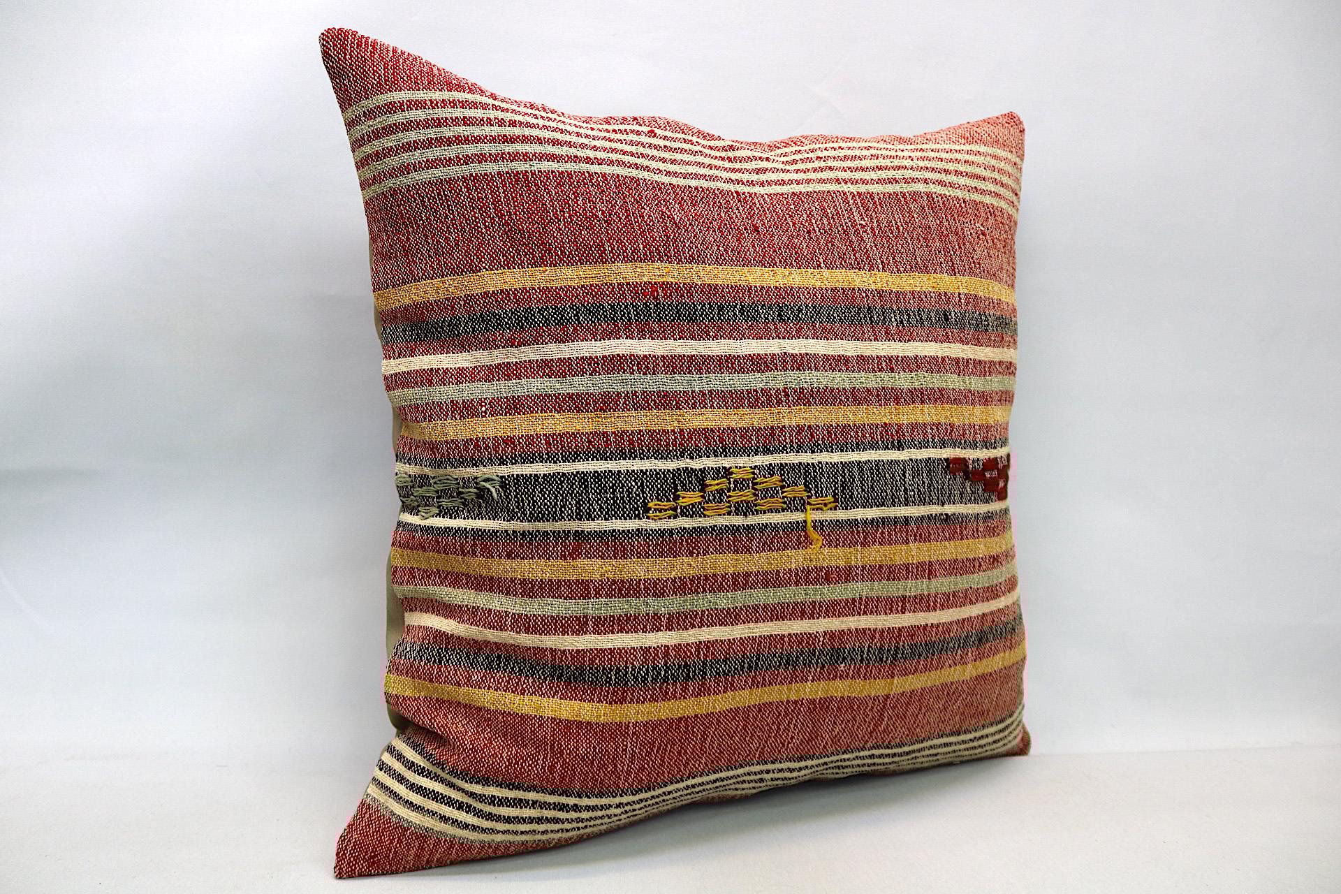 16x24 inches (40x60 cm) Kilim Pillow | KILIM WHOLESALE - Vintage Handmade Pillows - Vintage Handmade Kilim Rugs - It is 100% wool. Artistic and historical rugs. Old handwoven rugs. - Online hand woven rugs and kilim cushions sales. Shipping to a