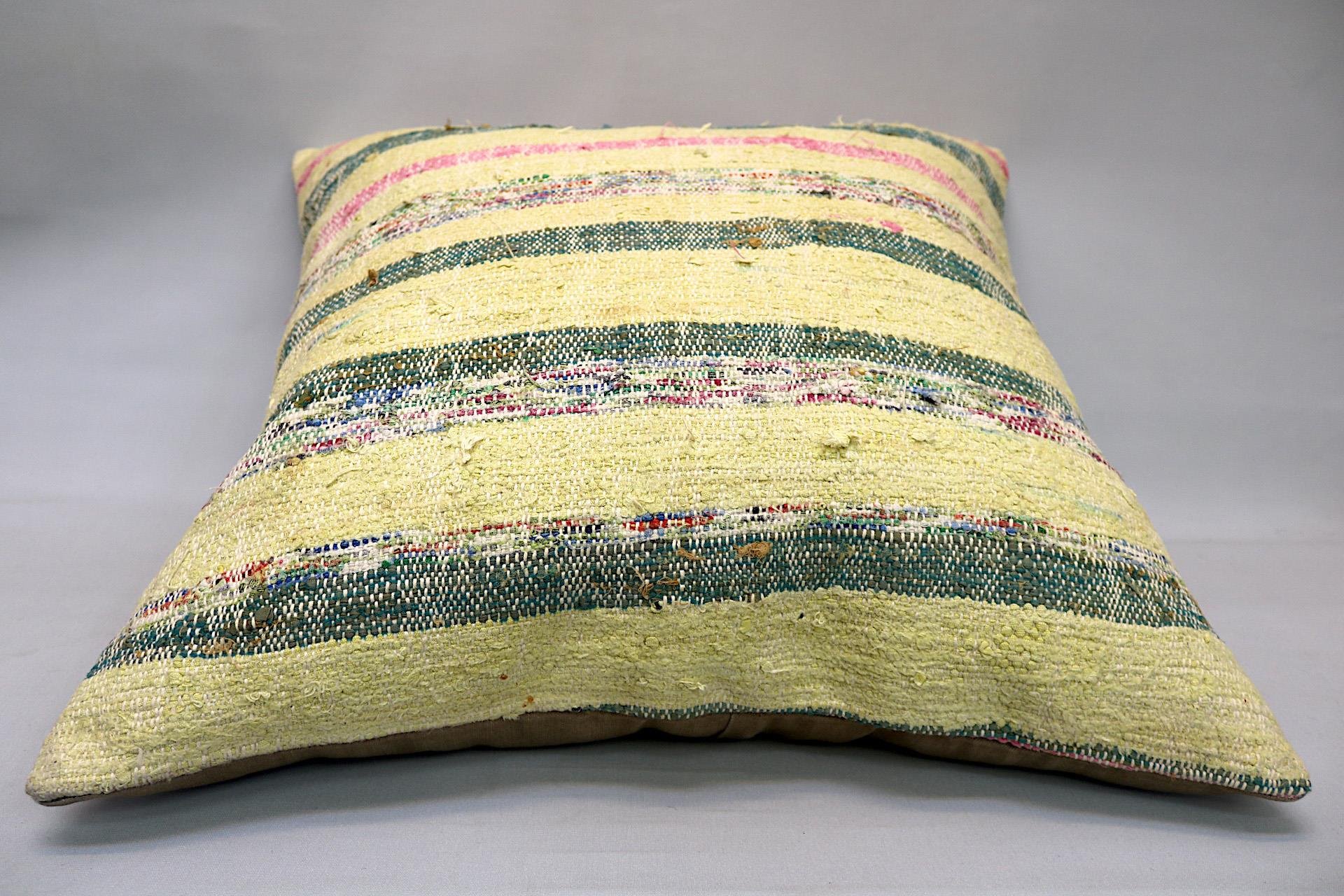 16x24 inches (40x60 cm) Kilim Pillow | KILIM WHOLESALE - Vintage Handmade Pillows - Vintage Handmade Kilim Rugs - It is 100% wool. Artistic and historical rugs. Old handwoven rugs. - Online hand woven rugs and kilim cushions sales. Shipping to a