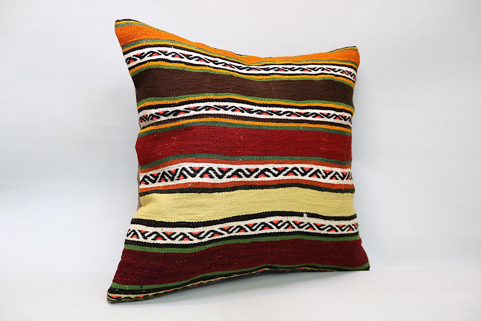 16x24 inches (40x60 cm) Kilim Pillow | KILIM WHOLESALE - Vintage Handmade Pillows - Vintage Handmade Kilim Rugs - It is 100% wool. Artistic and historical rugs. Old handwoven rugs. - Online hand woven rugs and kilim cushions sales. Shipping to a