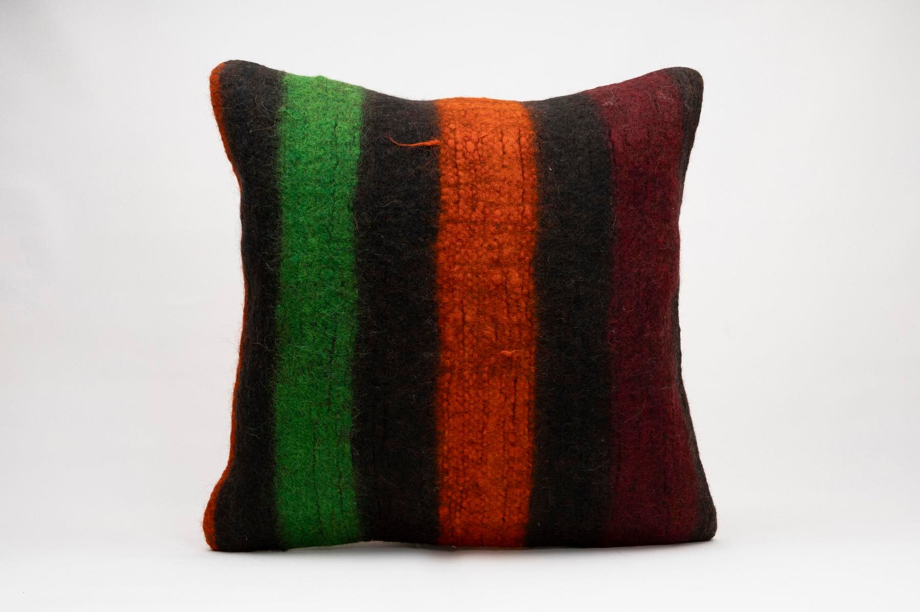 16x24 inches (40x60 cm) Kilim Pillow | KILIM WHOLESALE - Vintage Handmade Pillows - Vintage Handmade Kilim Rugs - It is 100% wool. Artistic and historical rugs. Old handwoven rugs. - Online hand woven rugs and kilim cushions sales. Shipping to a