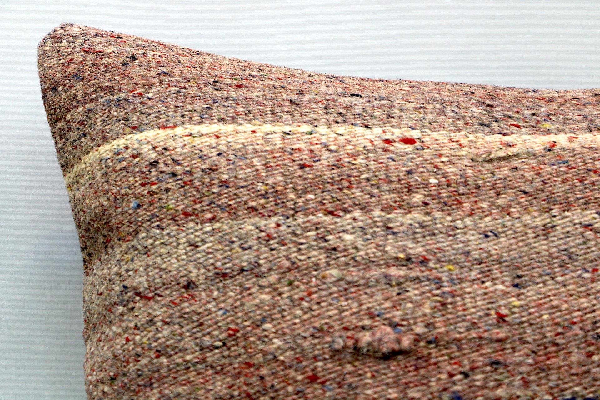 16x24 inches (40x60 cm) Kilim Pillow | KILIM WHOLESALE - Vintage Handmade Pillows - Vintage Handmade Kilim Rugs - It is 100% wool. Artistic and historical rugs. Old handwoven rugs. - Online hand woven rugs and kilim cushions sales. Shipping to a