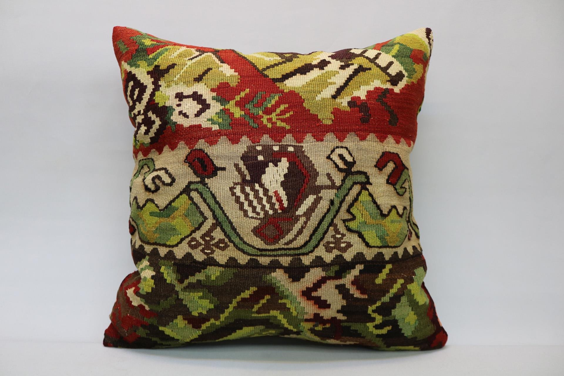 16x24 inches (40x60 cm) Kilim Pillow | KILIM WHOLESALE - Vintage Handmade Pillows - Vintage Handmade Kilim Rugs - It is 100% wool. Artistic and historical rugs. Old handwoven rugs. - Online hand woven rugs and kilim cushions sales. Shipping to a