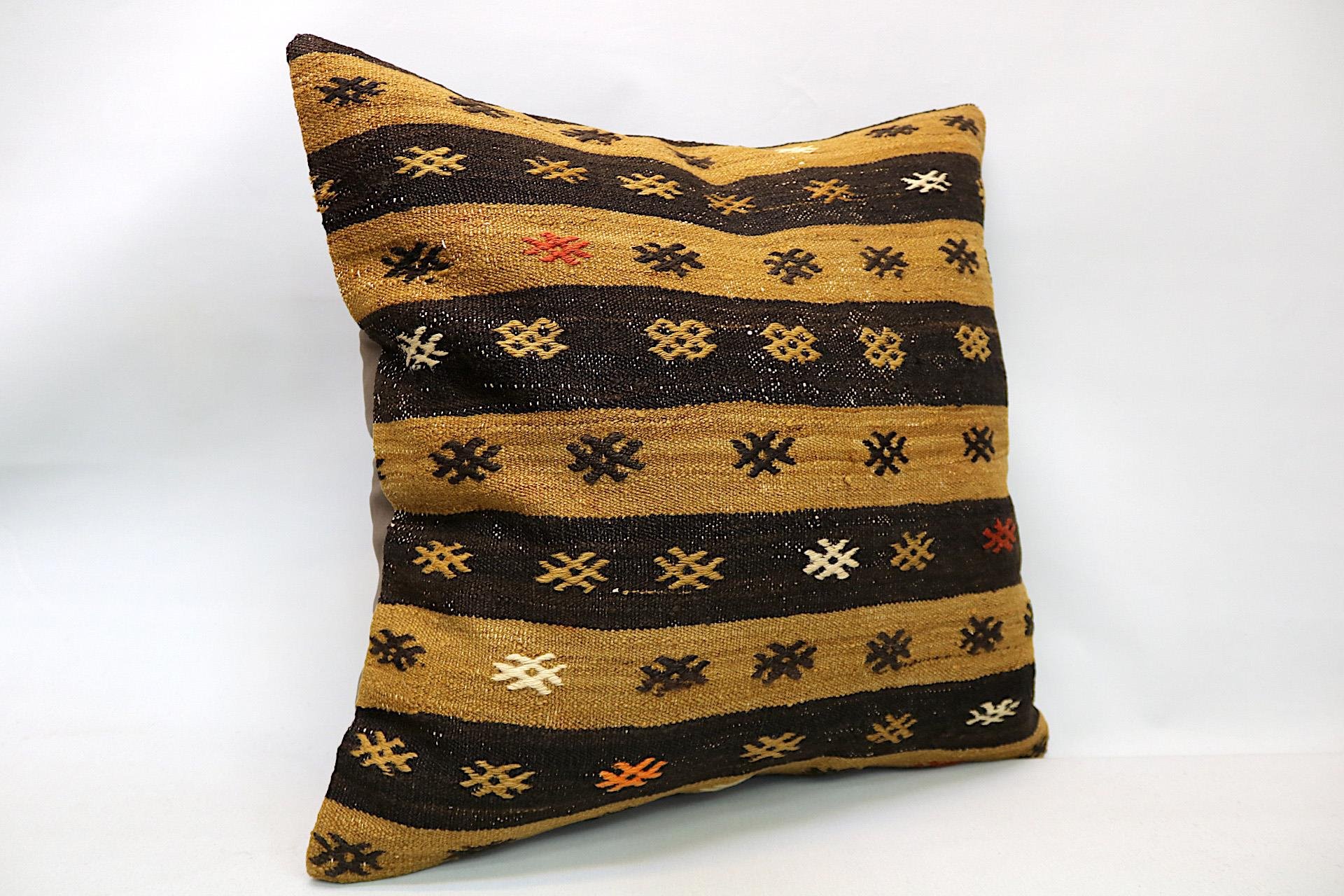 16x24 inches (40x60 cm) Kilim Pillow | KILIM WHOLESALE - Vintage Handmade Pillows - Vintage Handmade Kilim Rugs - It is 100% wool. Artistic and historical rugs. Old handwoven rugs. - Online hand woven rugs and kilim cushions sales. Shipping to a