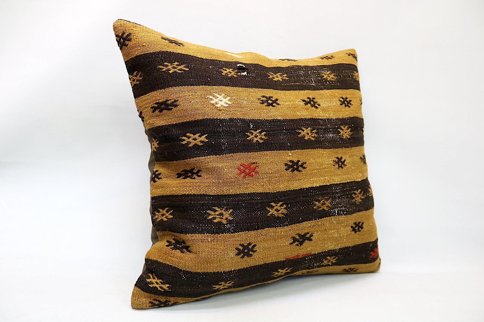 16x24 inches (40x60 cm) Kilim Pillow | KILIM WHOLESALE - Vintage Handmade Pillows - Vintage Handmade Kilim Rugs - It is 100% wool. Artistic and historical rugs. Old handwoven rugs. - Online hand woven rugs and kilim cushions sales. Shipping to a