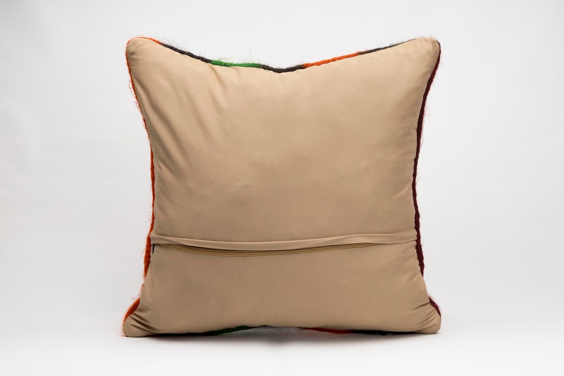 16x24 inches (40x60 cm) Kilim Pillow | KILIM WHOLESALE - Vintage Handmade Pillows - Vintage Handmade Kilim Rugs - It is 100% wool. Artistic and historical rugs. Old handwoven rugs. - Online hand woven rugs and kilim cushions sales. Shipping to a