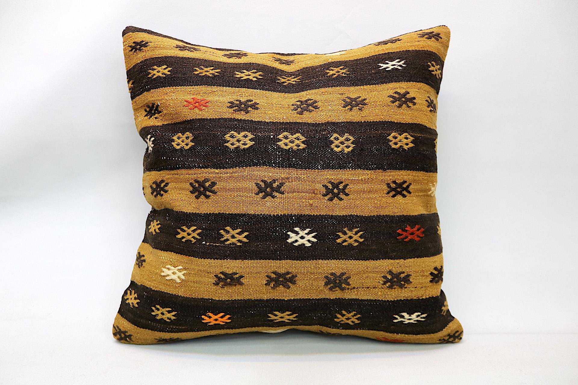 16x24 inches (40x60 cm) Kilim Pillow | KILIM WHOLESALE - Vintage Handmade Pillows - Vintage Handmade Kilim Rugs - It is 100% wool. Artistic and historical rugs. Old handwoven rugs. - Online hand woven rugs and kilim cushions sales. Shipping to a