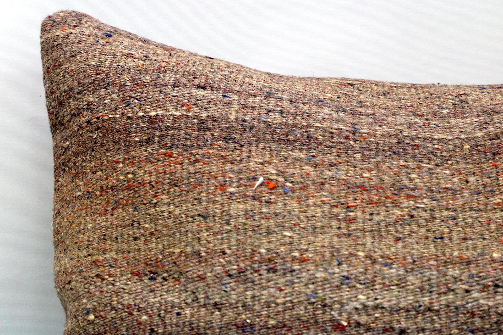 16x24 inches (40x60 cm) Kilim Pillow | KILIM WHOLESALE - Vintage Handmade Pillows - Vintage Handmade Kilim Rugs - It is 100% wool. Artistic and historical rugs. Old handwoven rugs. - Online hand woven rugs and kilim cushions sales. Shipping to a