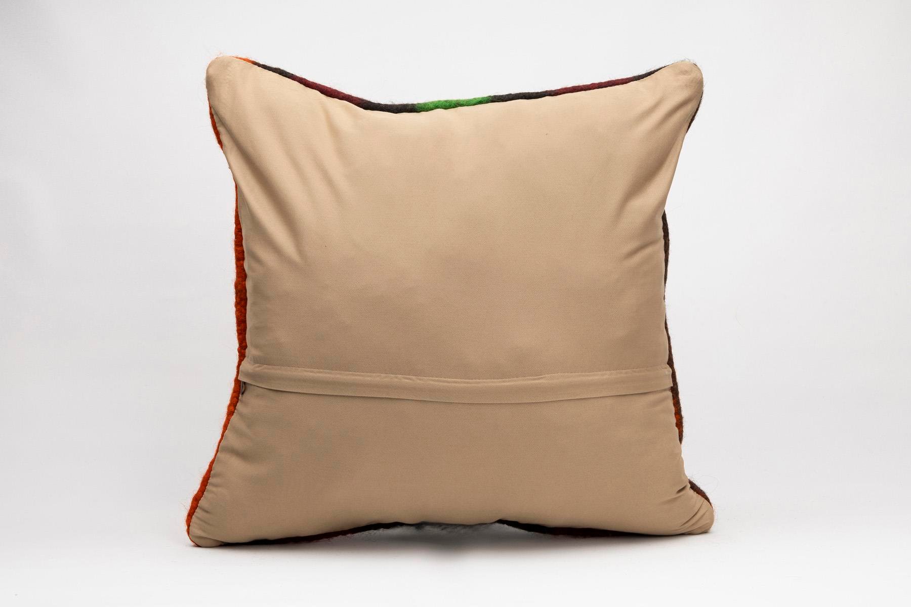 16x24 inches (40x60 cm) Kilim Pillow | KILIM WHOLESALE - Vintage Handmade Pillows - Vintage Handmade Kilim Rugs - It is 100% wool. Artistic and historical rugs. Old handwoven rugs. - Online hand woven rugs and kilim cushions sales. Shipping to a