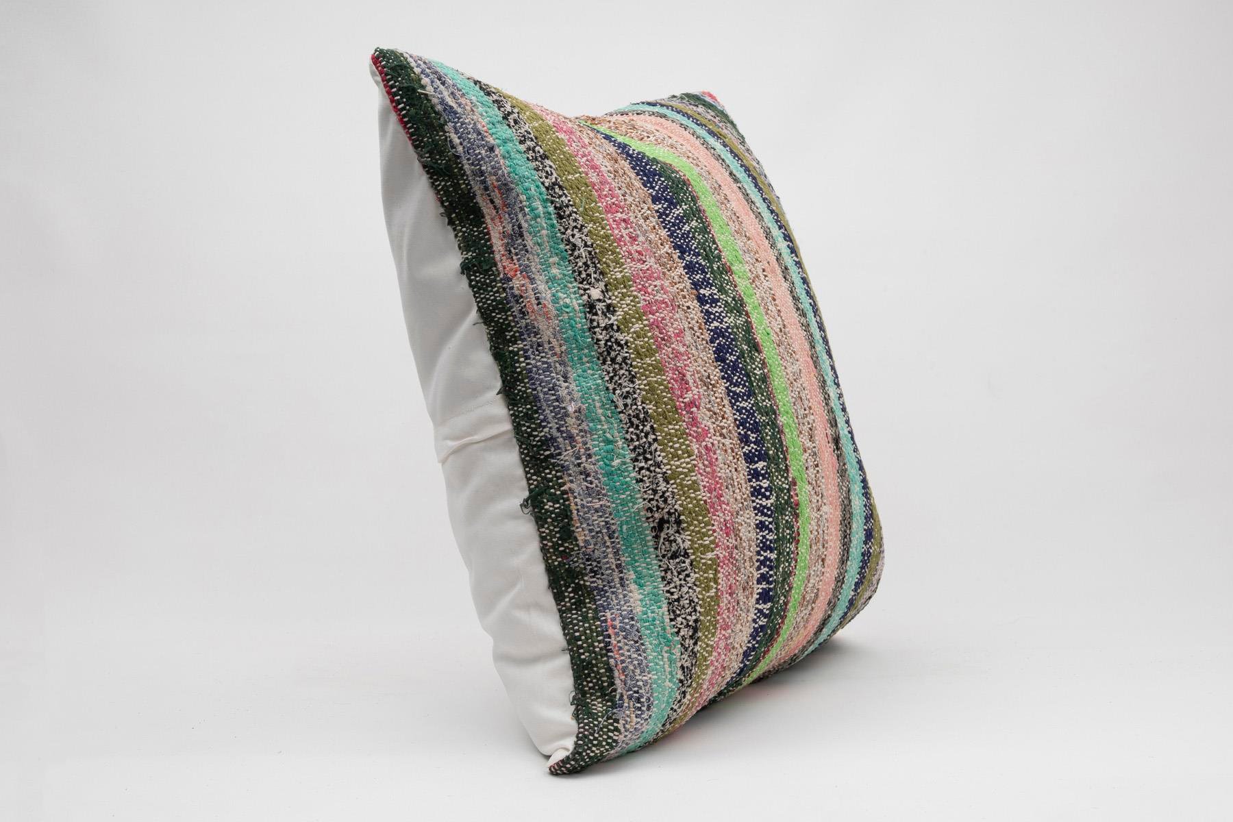 16x24 inches (40x60 cm) Kilim Pillow | KILIM WHOLESALE - Vintage Handmade Pillows - Vintage Handmade Kilim Rugs - It is 100% wool. Artistic and historical rugs. Old handwoven rugs. - Online hand woven rugs and kilim cushions sales. Shipping to a