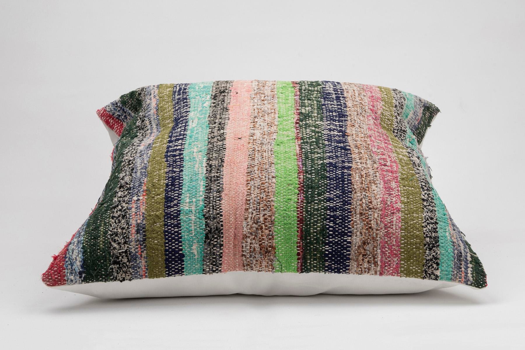 16x24 inches (40x60 cm) Kilim Pillow | KILIM WHOLESALE - Vintage Handmade Pillows - Vintage Handmade Kilim Rugs - It is 100% wool. Artistic and historical rugs. Old handwoven rugs. - Online hand woven rugs and kilim cushions sales. Shipping to a