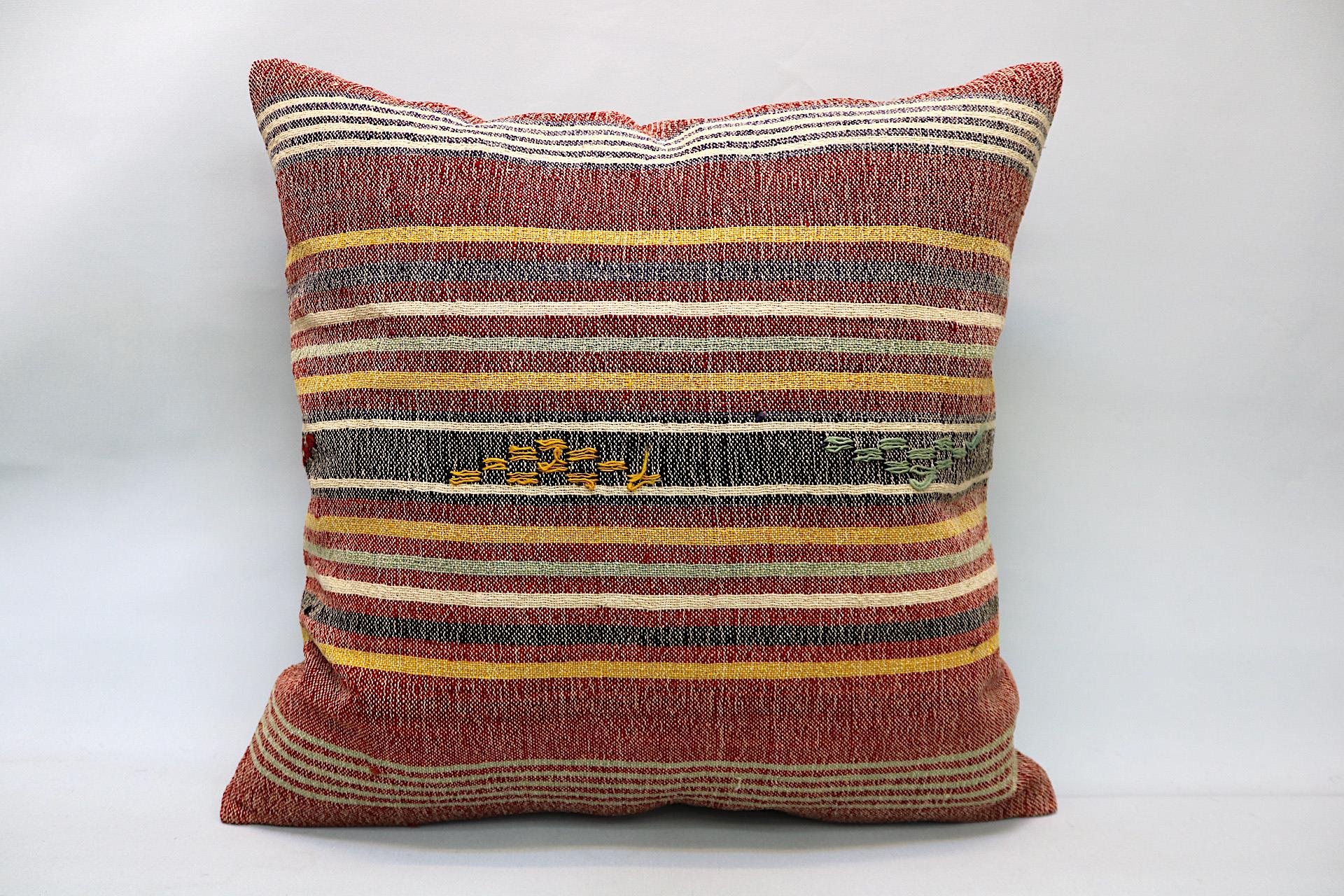 16x24 inches (40x60 cm) Kilim Pillow | KILIM WHOLESALE - Vintage Handmade Pillows - Vintage Handmade Kilim Rugs - It is 100% wool. Artistic and historical rugs. Old handwoven rugs. - Online hand woven rugs and kilim cushions sales. Shipping to a